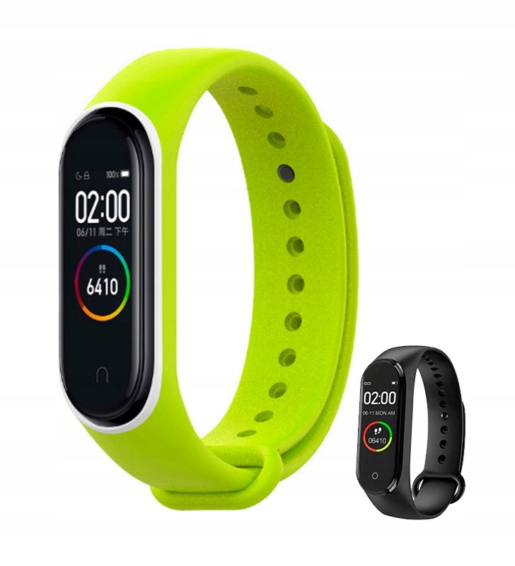 Pasek opaska Smart Band MI BAND M4 M5 M6 Mi3 Mi4 Materiał guma