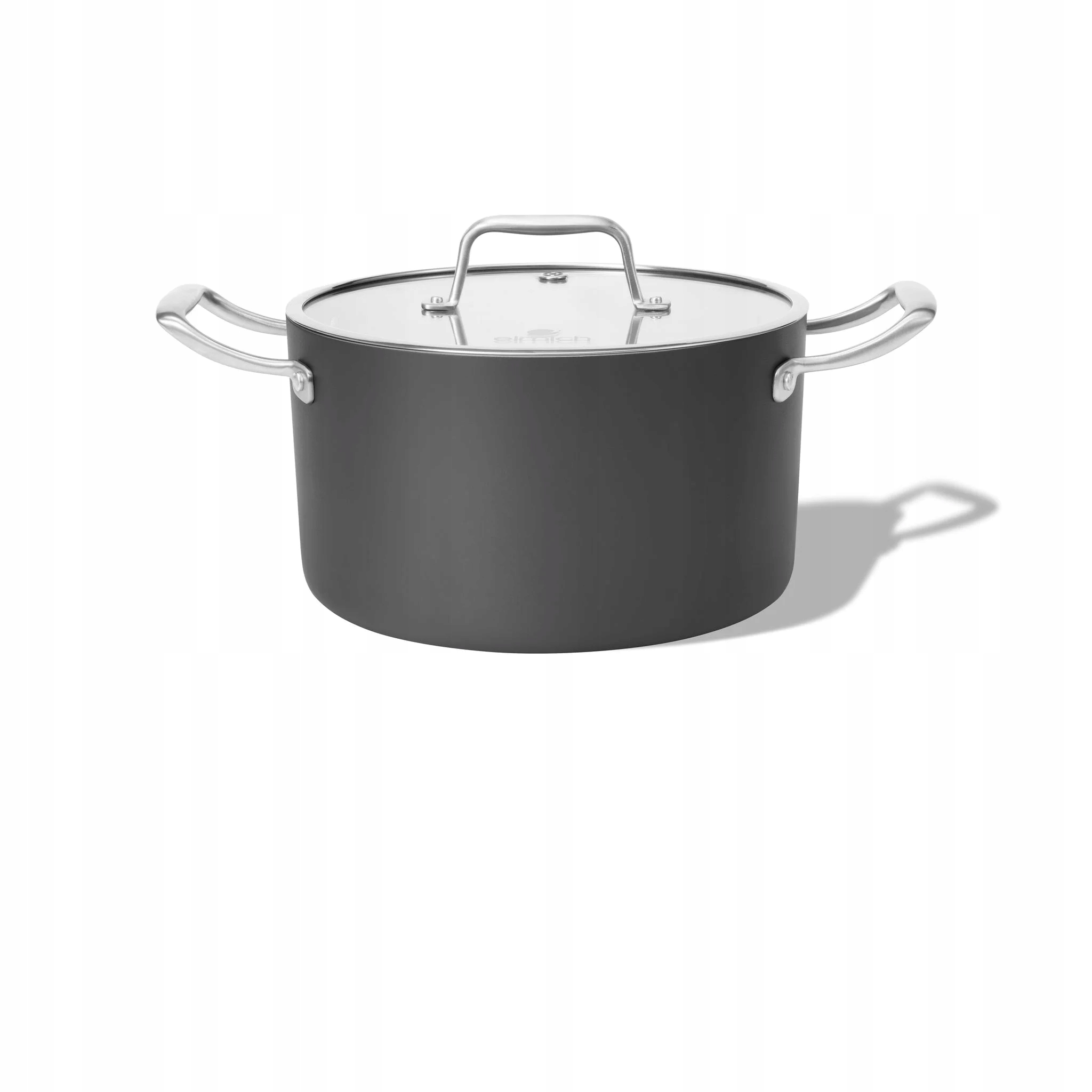 Elmich Nepřilnavý keramický hrnec Vital Ø 20 cm (2.5L) tmavě šedá