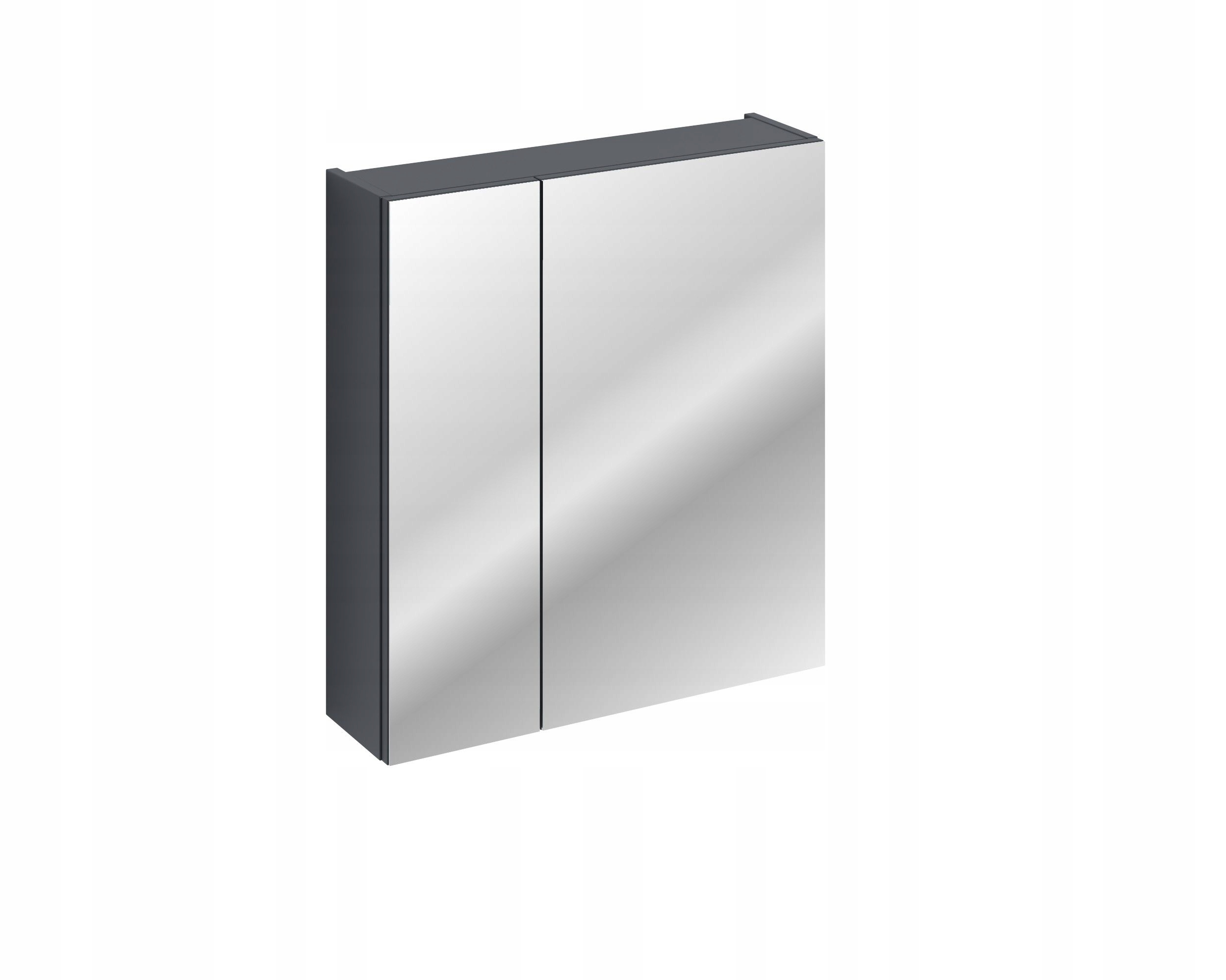 SZAFKA ŁAZIENKOWA Z LUSTREM 60CM SANTA FE DEEPBLUE