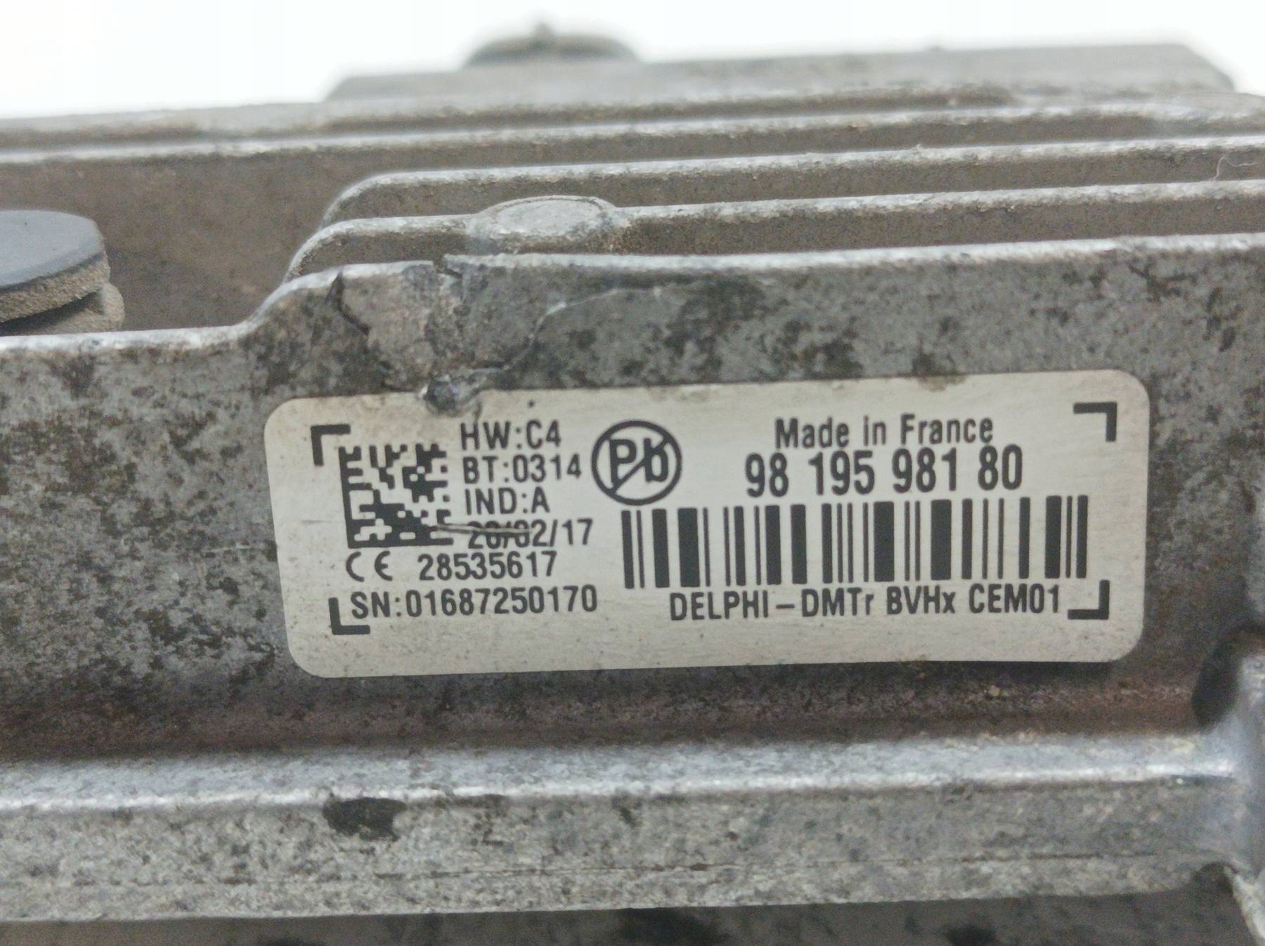 modulo START STOP 9819598180 Peugeot 308 II (2014- )