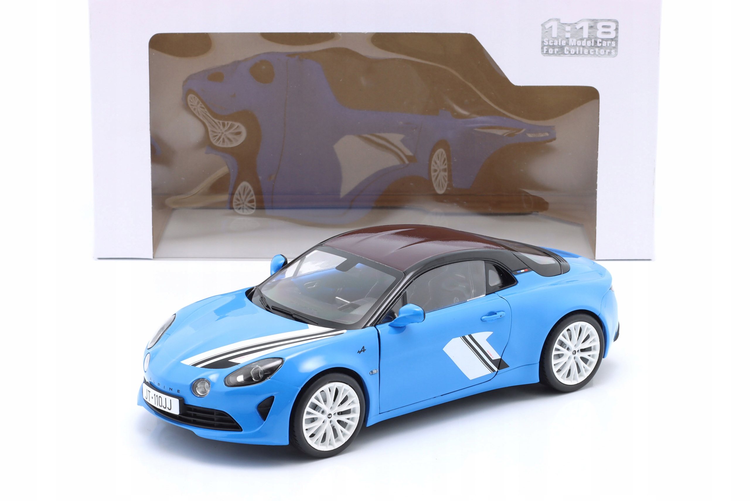 Solido 2023 Alpine A110S San Remo 73 Blue 1:18