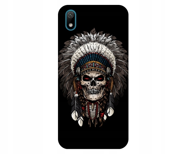 

Etui na telefon Huawei Y5 2019 Indianin czaszka