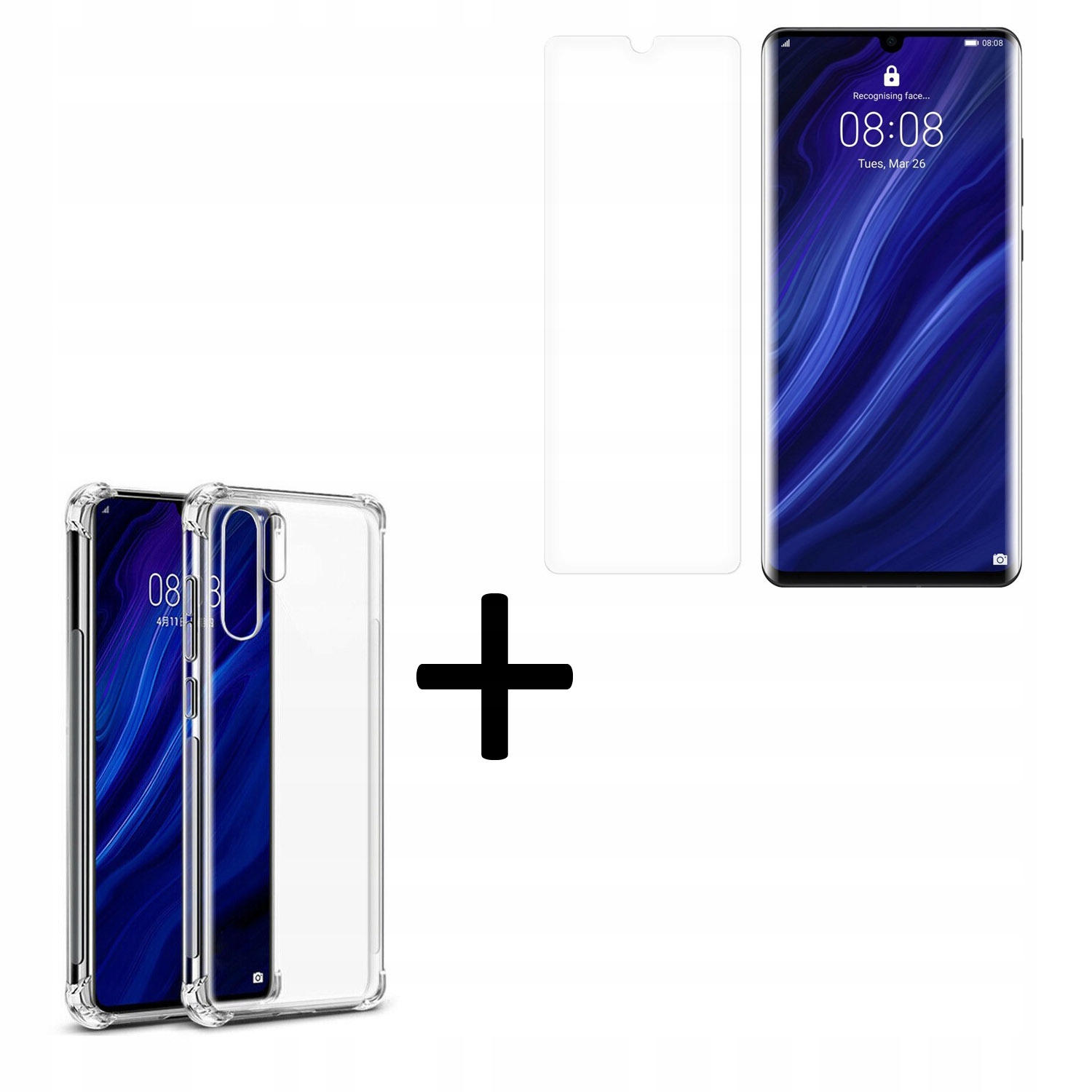 

Etui A-Shock Case + szkło do Huawei P30 Pro Zestaw