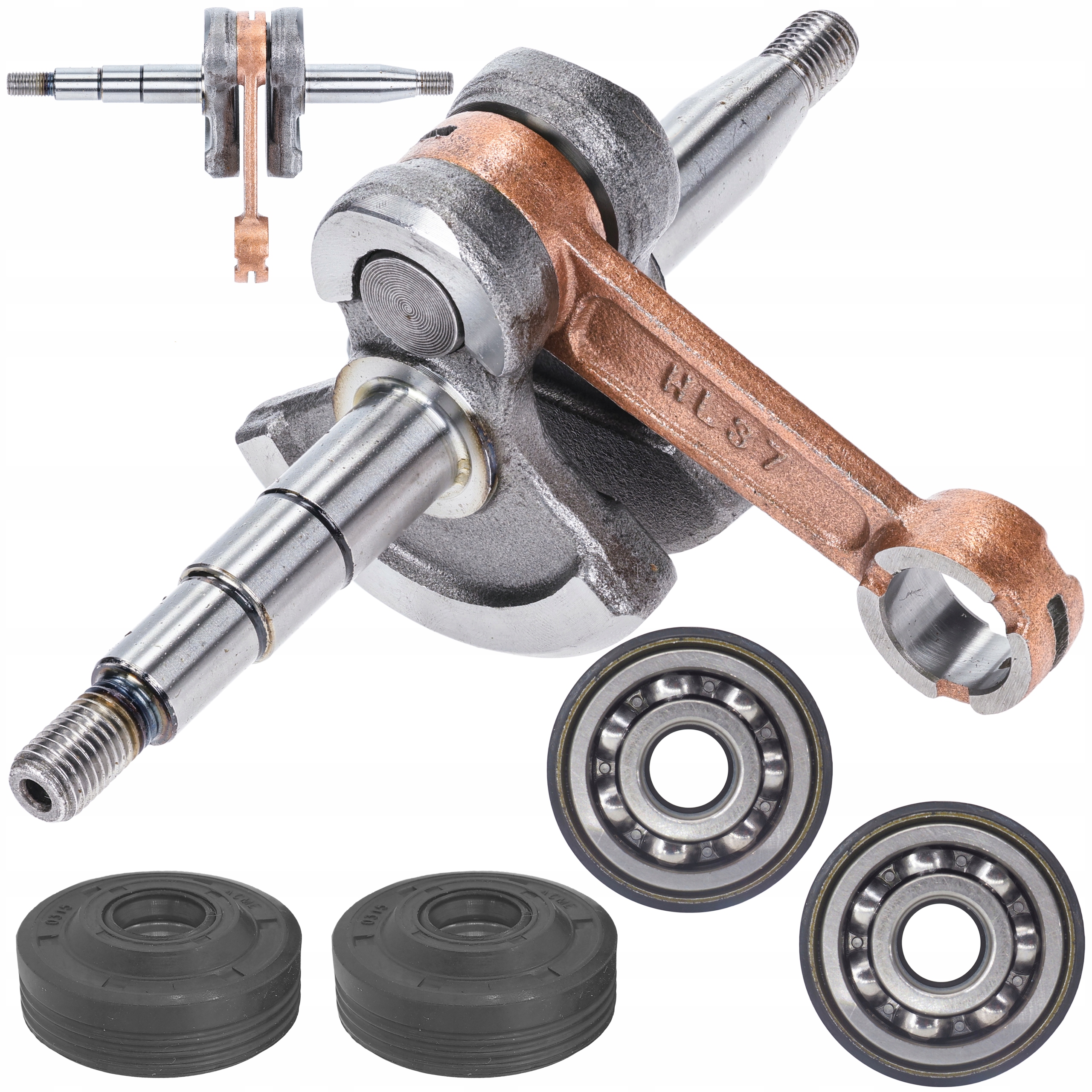 Wał Korbowy Do Husqvarna 36 41 136 137 141 142 Łożyska Uszelniacze Komplet