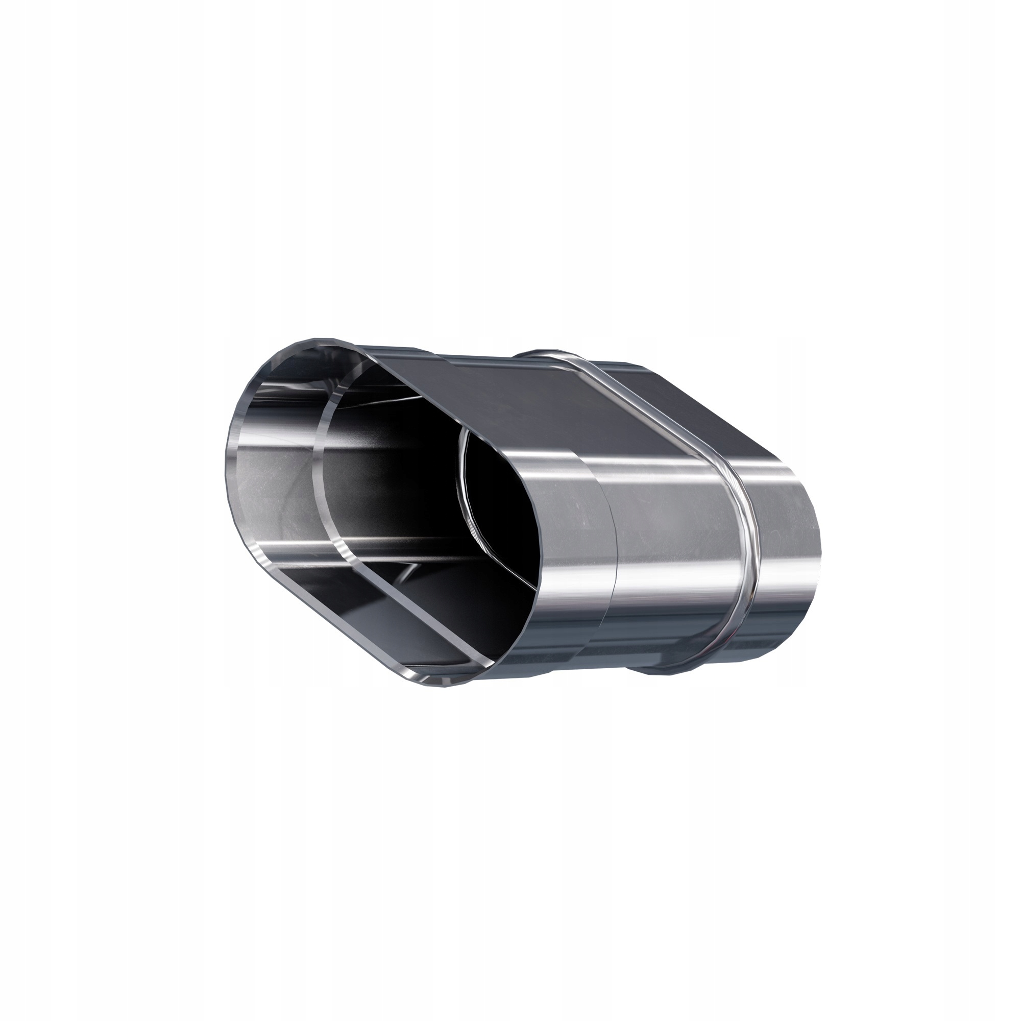 Ko Trubka komínová trubka oválná 130 x 220 mm gr 1,0 mm 0,25 m komínová vložka