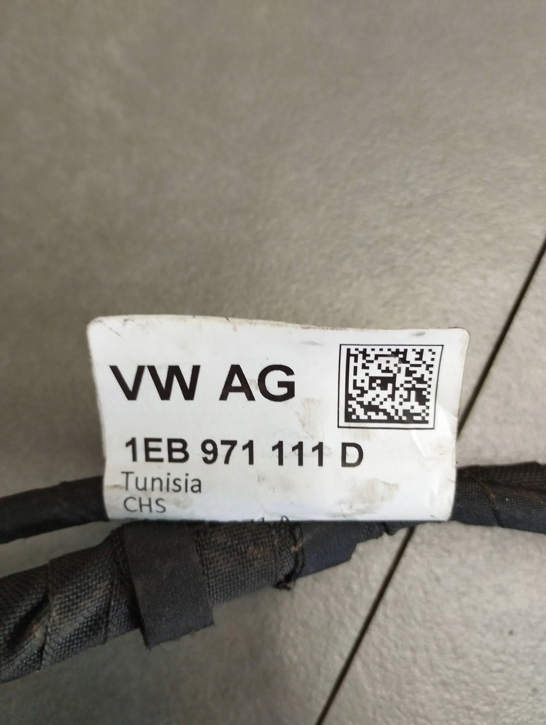 Audi Q4 e-tron cablaggio SERVOSTERZO 1EB971111D