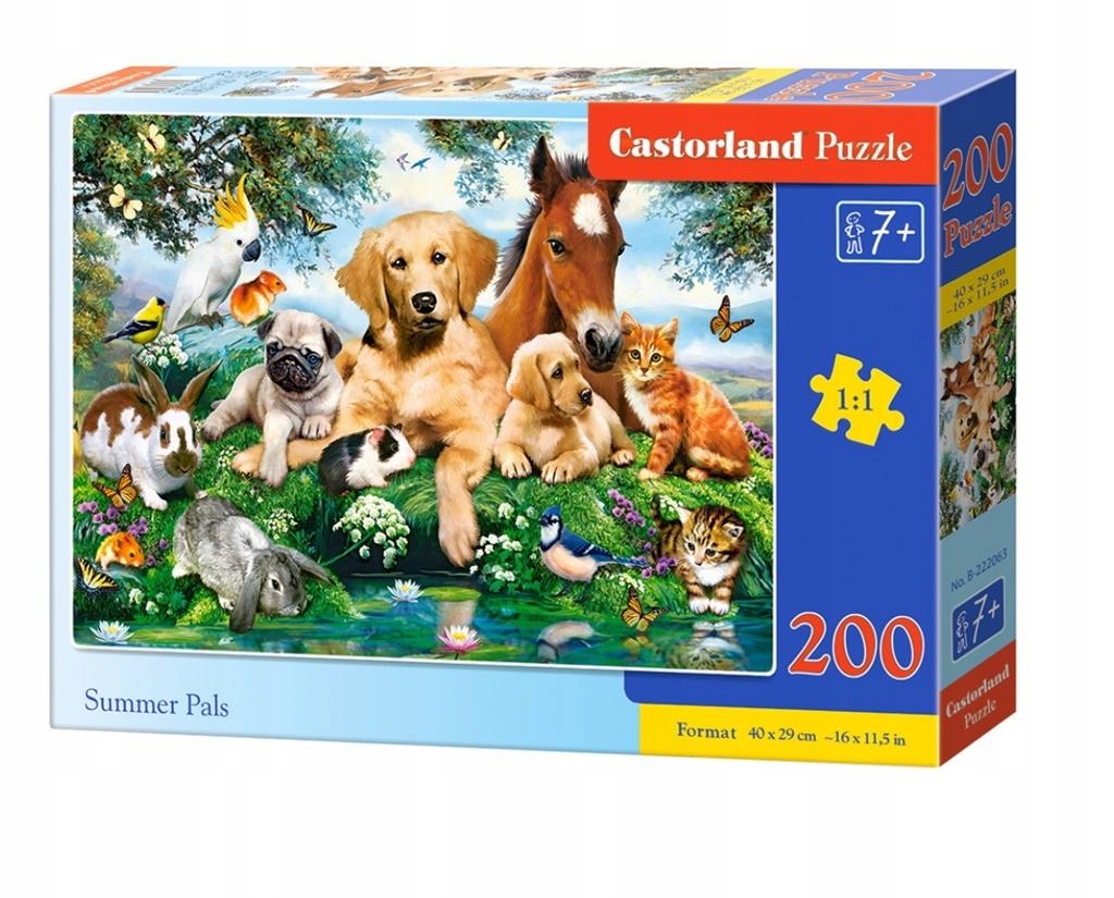 

Puzzle 200 Summer Pals Castor