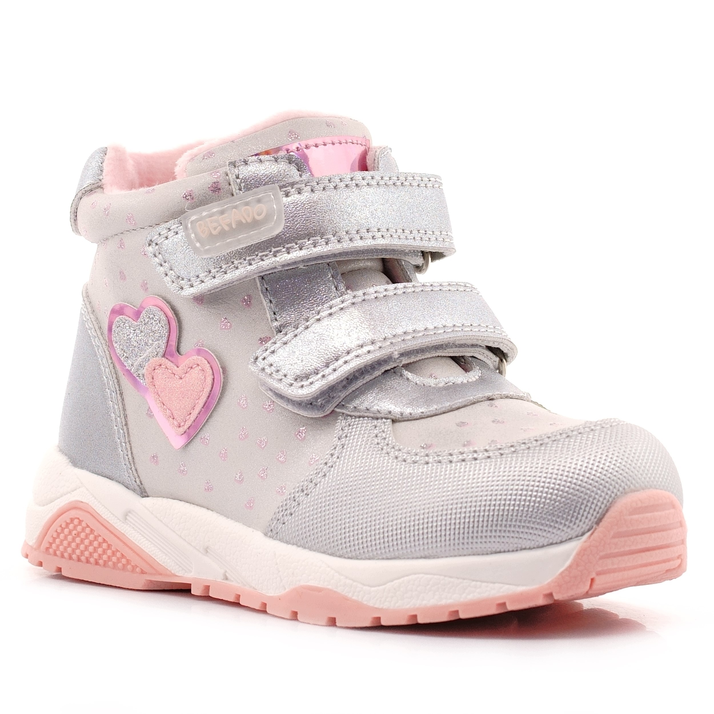 Befado Trzewiki Dziewczęce Barefoot Buty Zimowe Ocieplane 169BP049 27