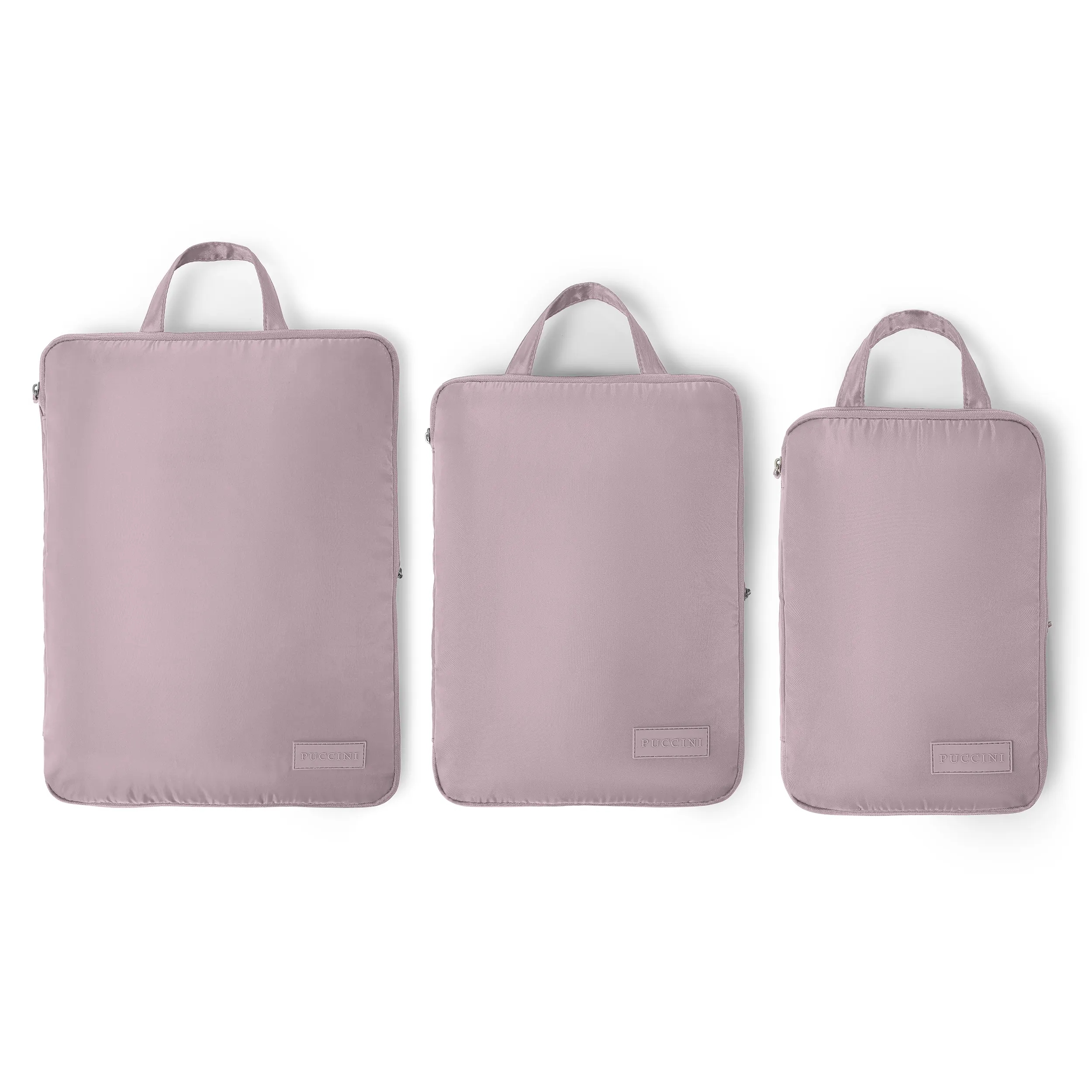 Organizer do Walizki Podróży Kompresyjny Zestaw Puccini Różowy ZOK-3A