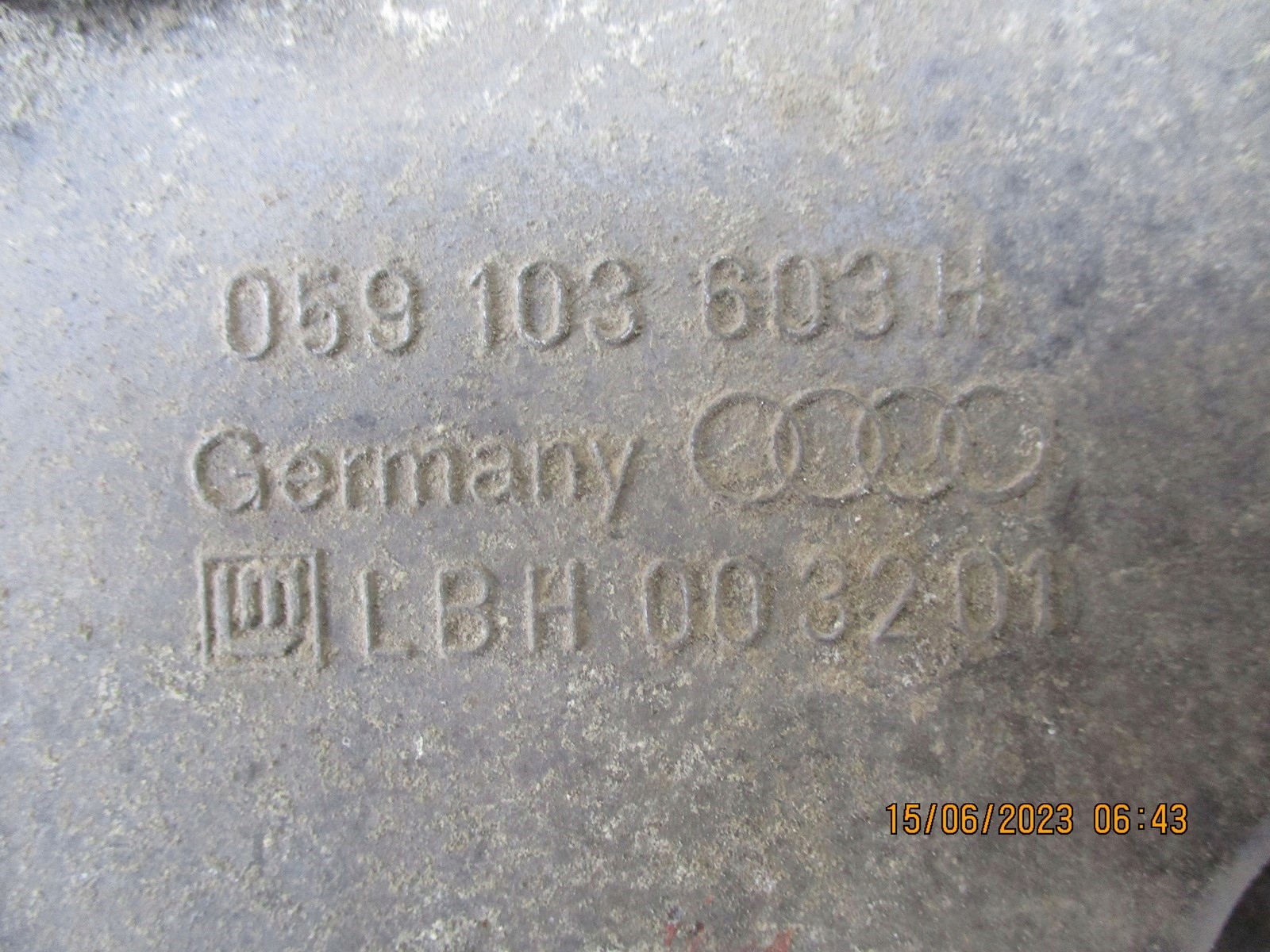 ÖLWANNE AUDI 2,5TDI 059103603H