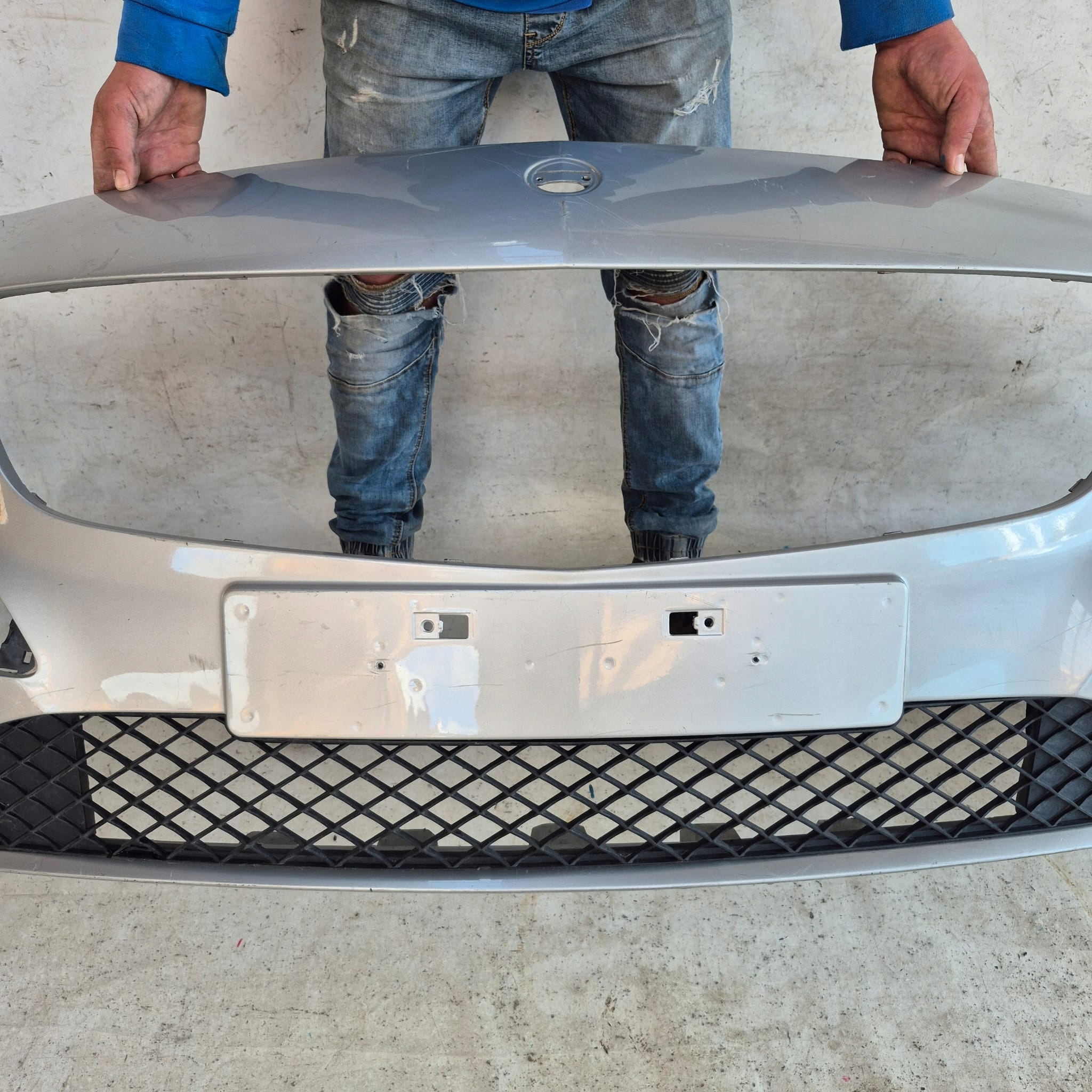 MERCEDES A-KLASA III 3 W176 12-15 bumper front front washer