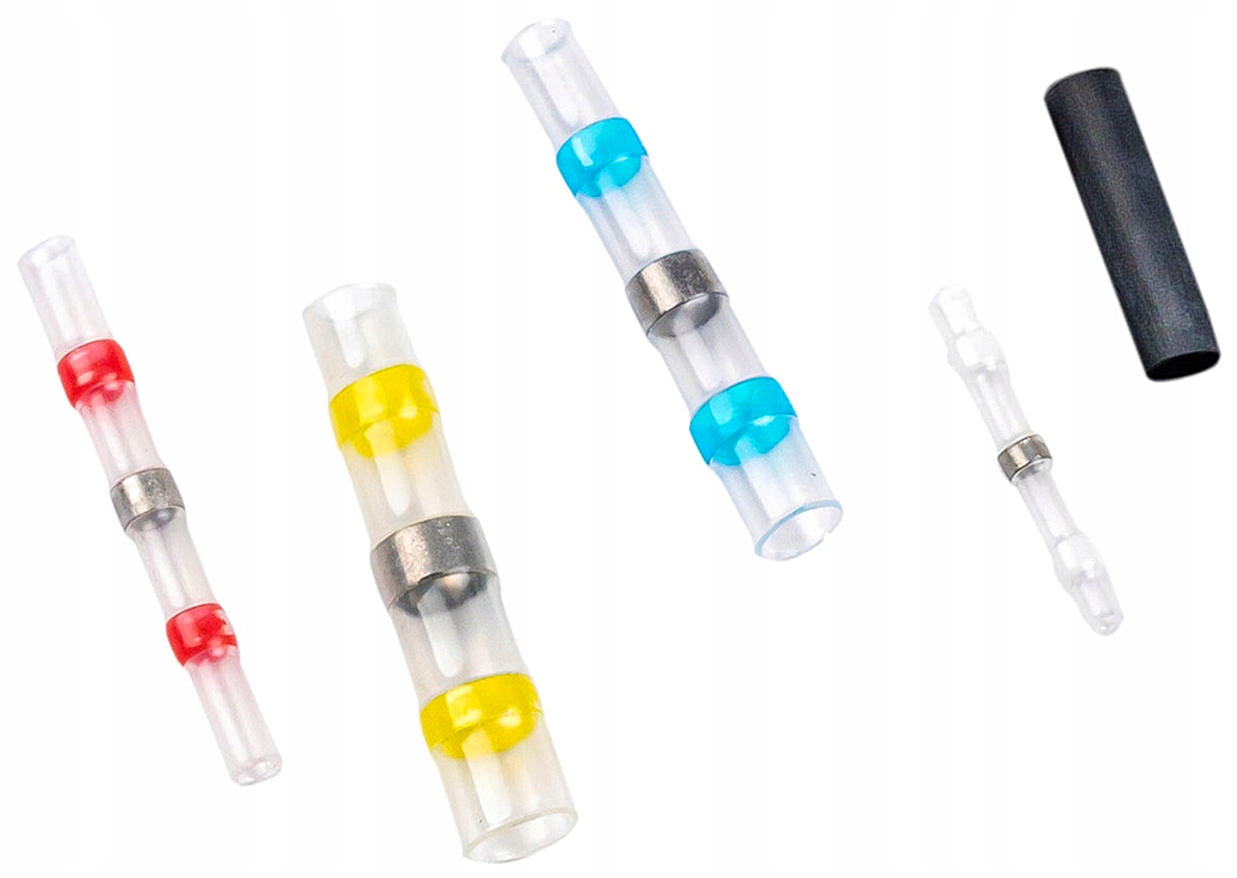 KONEKTORY ZŁĄCZKI Z CYNĄ KOSZULKI TERMOKURCZLIWE U7Y84 Marka DBautomotive