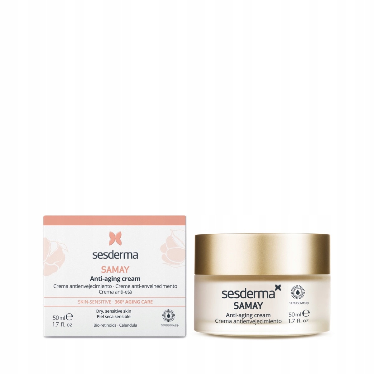 Krem przeciwstarzeniowy do twarzy Sesderma na dzień 50 ml