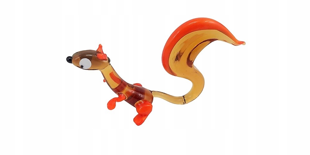 PIĘKNA SZKLANA FIGURKA / WIEWIÓRKA / BAŚKA Kod producenta 4338843-01W