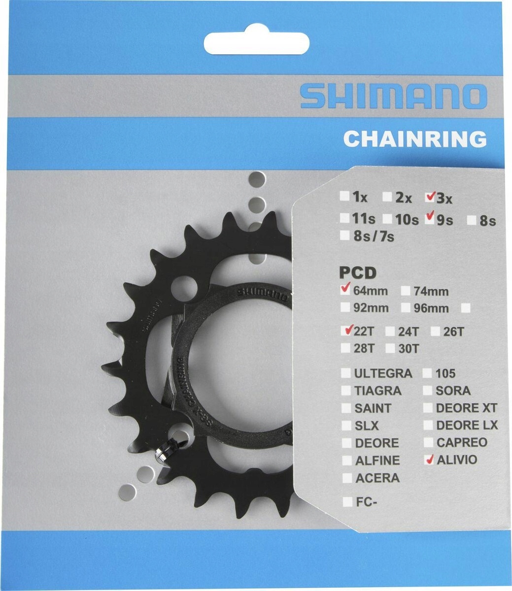 

Tarcza do korby Shimano Alivio FC-M4000 22T