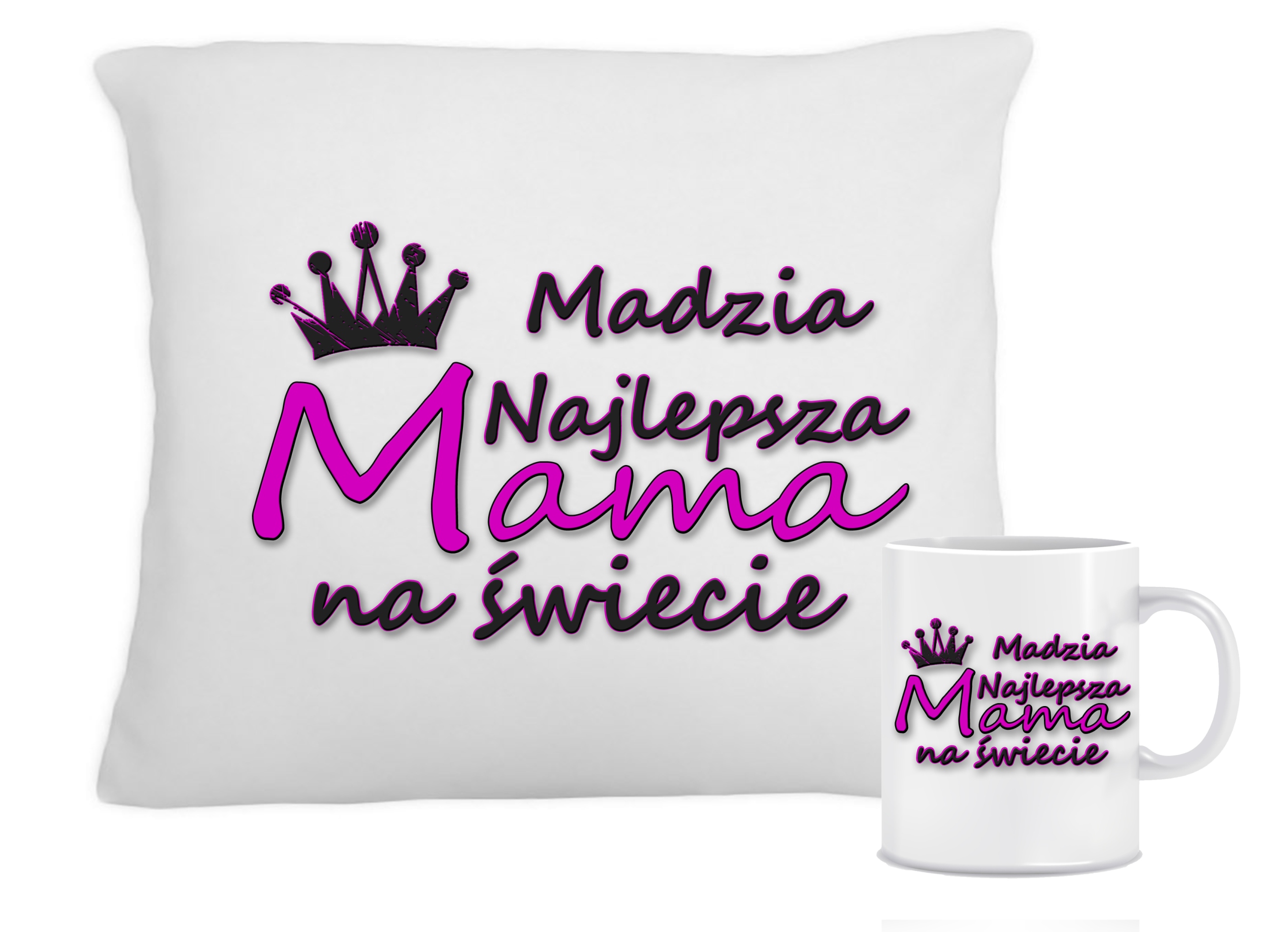 

Poduszka Kubek Na Dzień Matki Zestaw Mamy