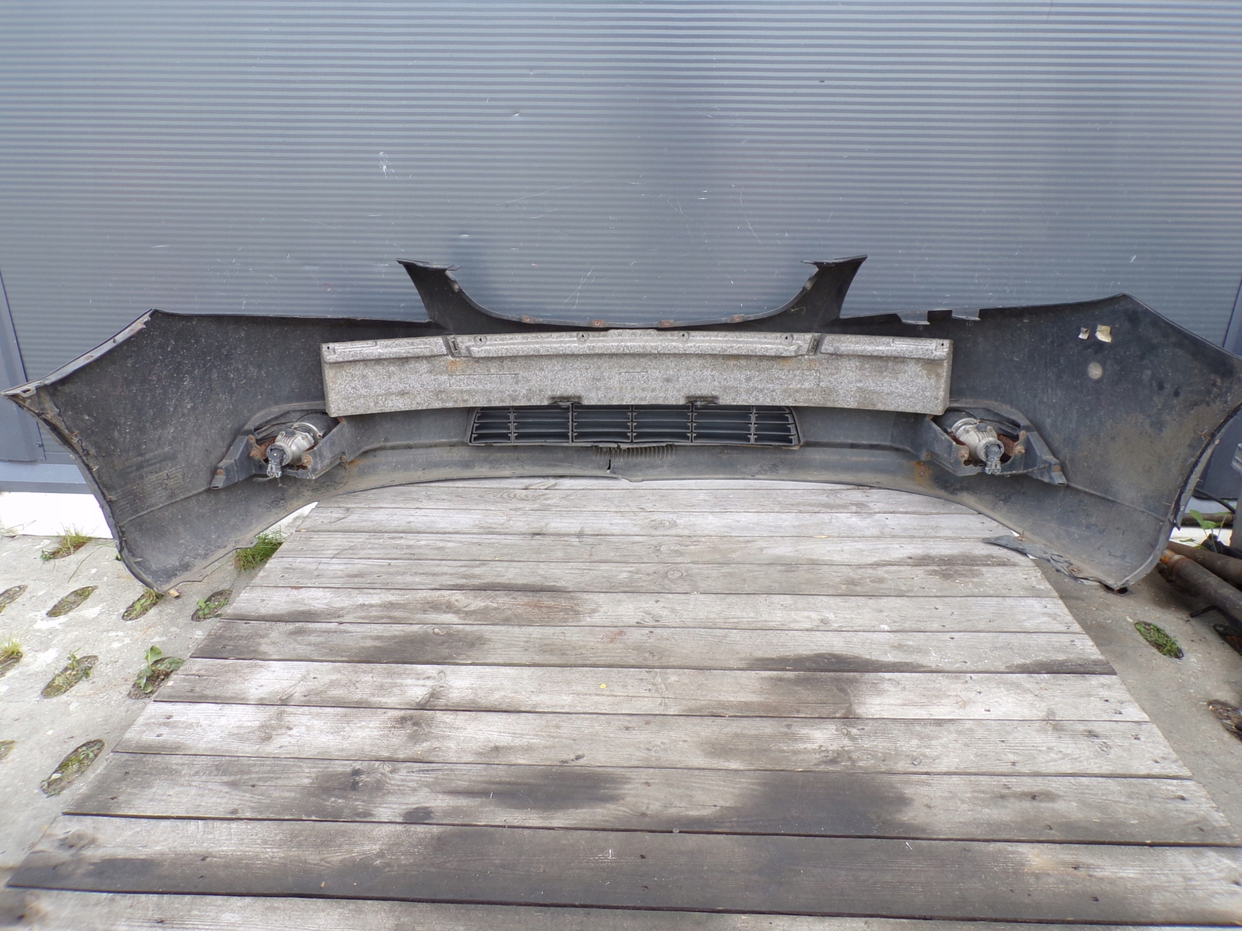 front bumper front CHEVROLET EPICA II black complete