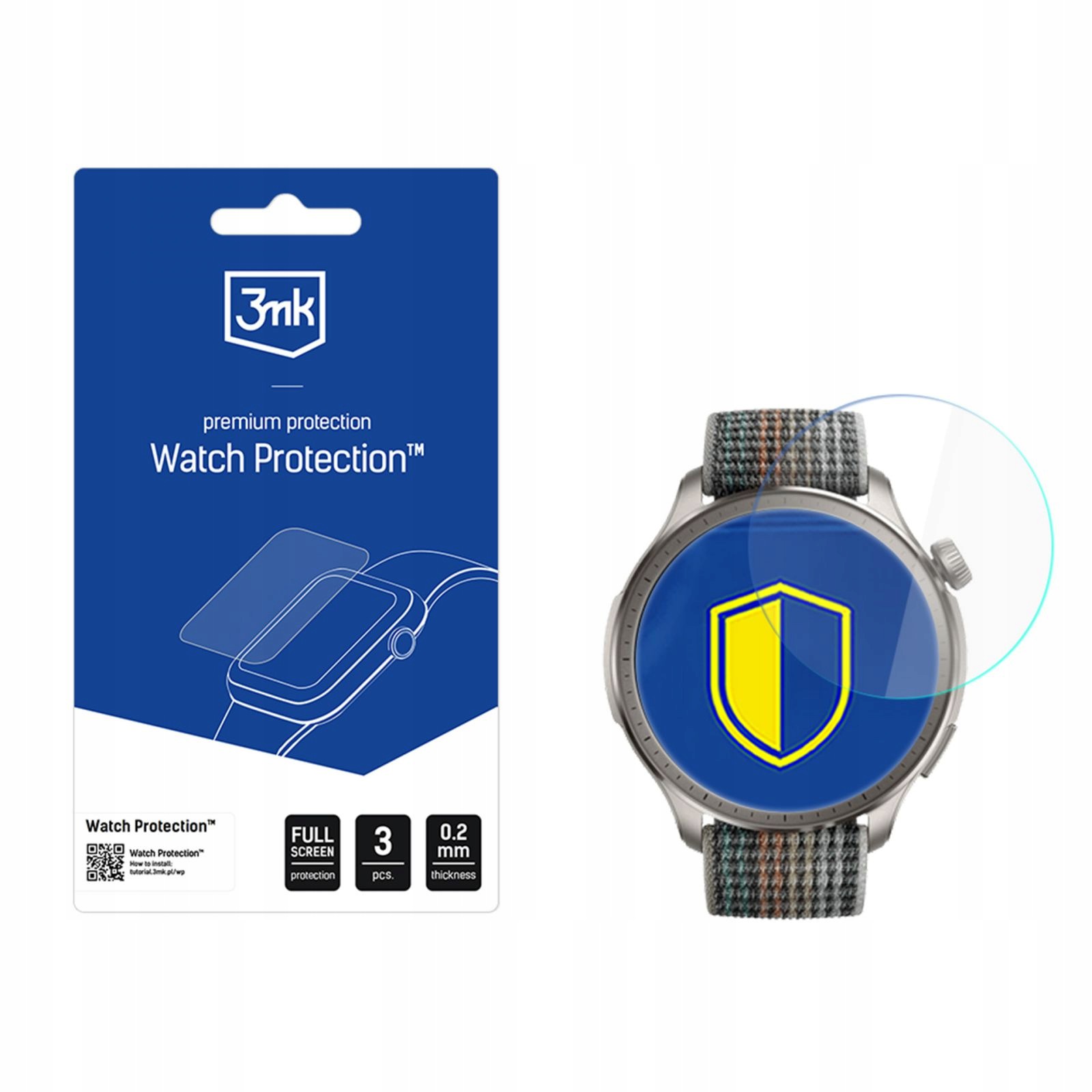 Amazfit Balance Ultra 3MK Watch Protection Arc