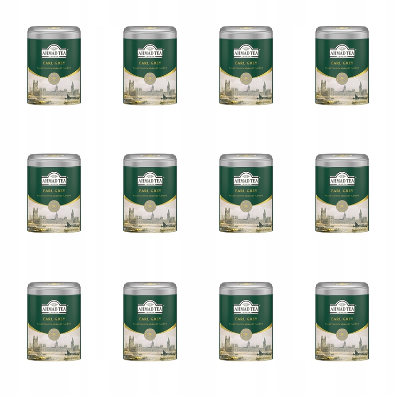 Earl Grey Ahmad Tea 100 g plechovka X12