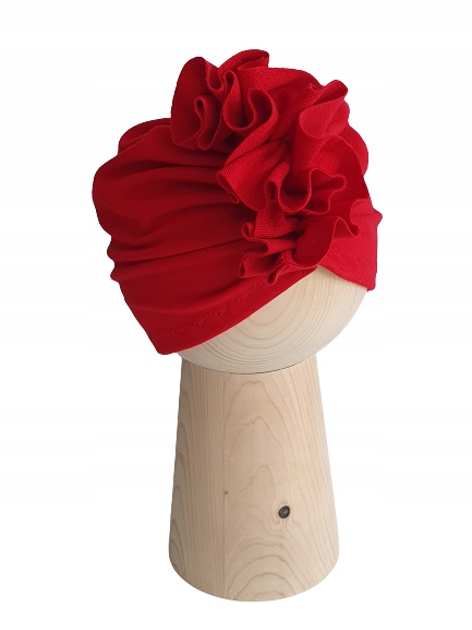 

Czapka Turban Czerwona 40-43cm Polski Produkt