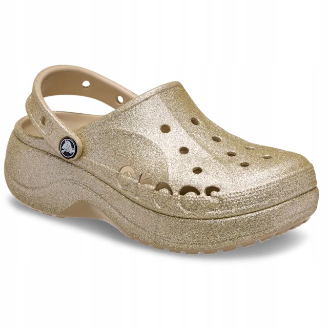 Crocs Dámské boty Chodítka Nazouváky Baya Platform Glitter 208459 Clog 38-39
