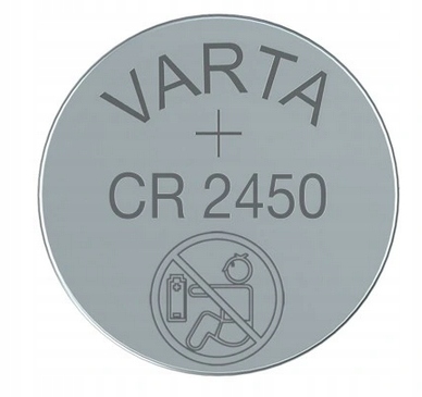 

1x Bateria litowa Varta CR2450 DL2450 2450 3V Luz