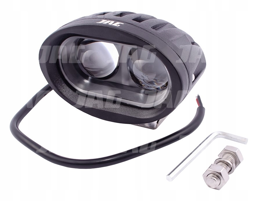 Pracovní Led lampa ultrafialová, 10W 10-80V 2LEDx5W Spot JAG96-0005