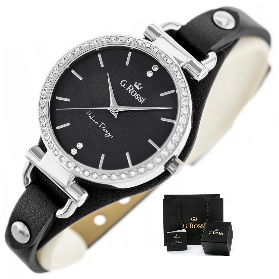 

Zegarek damski G. Rossi Cindy cyrkonie +box Grawer