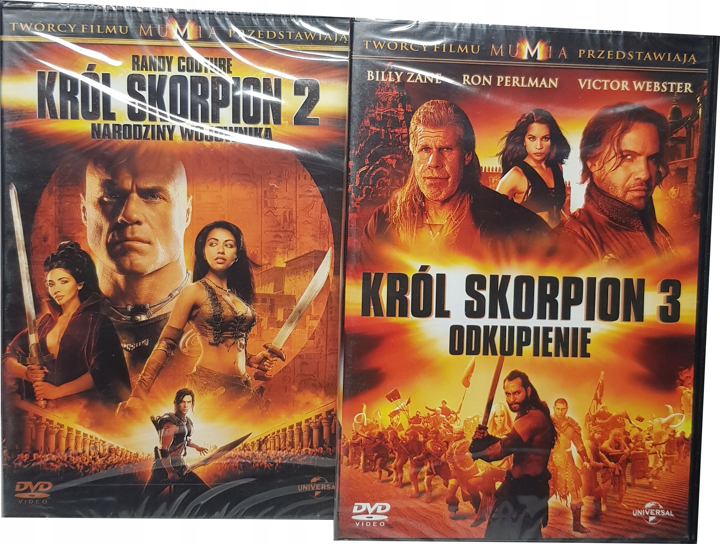 Kolekcja mumii / król skorpion płyta DVD Język napisów polski