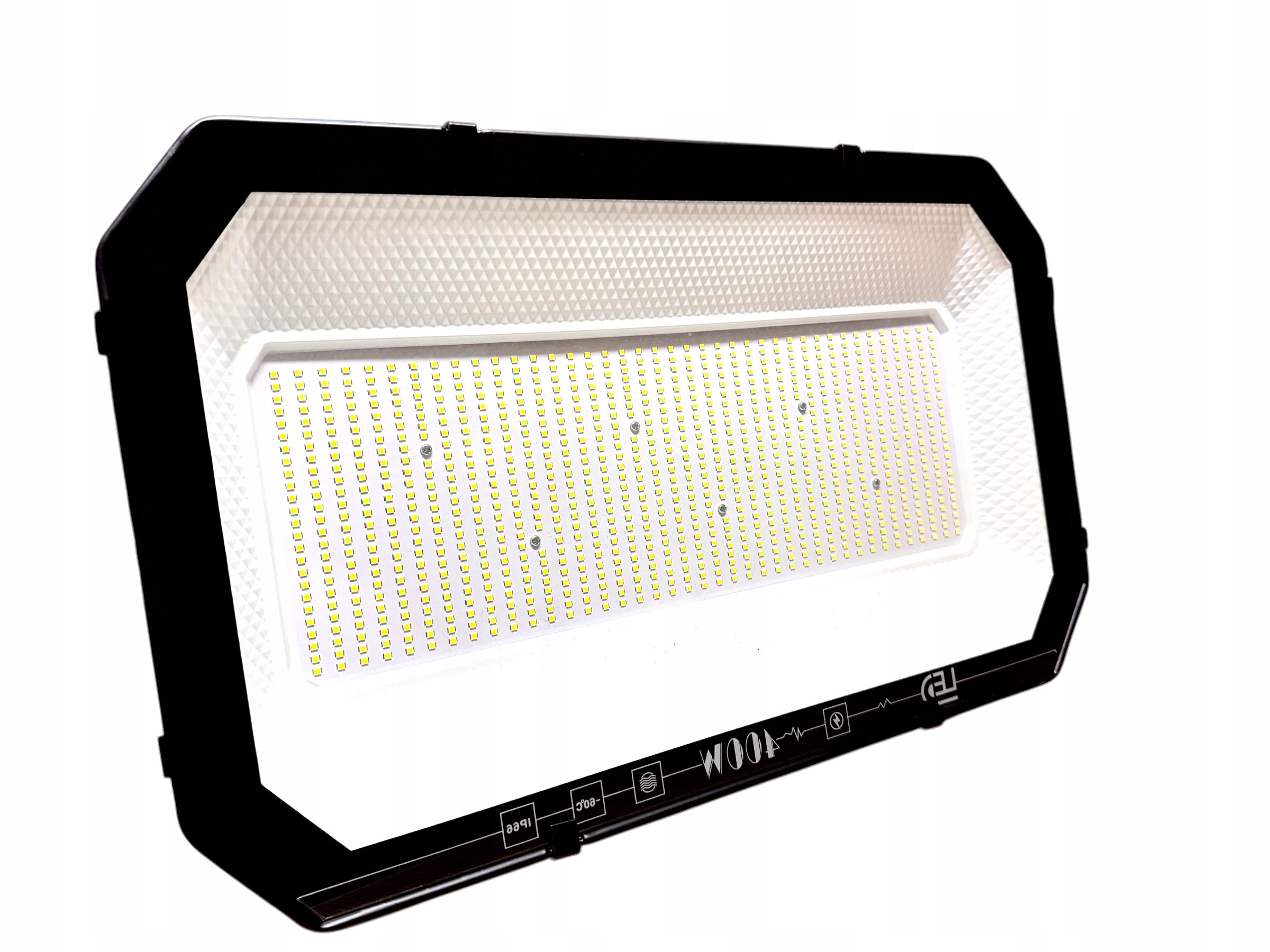 Halogen Priemyselný 400W Led výkonná Led lampa reflektor 53x33cm IP66