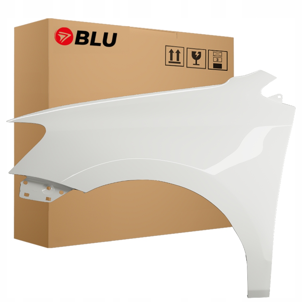 Blu Blatník Vw Polo 6R V 5 LB9A levý bílý 09-17 přední pozink