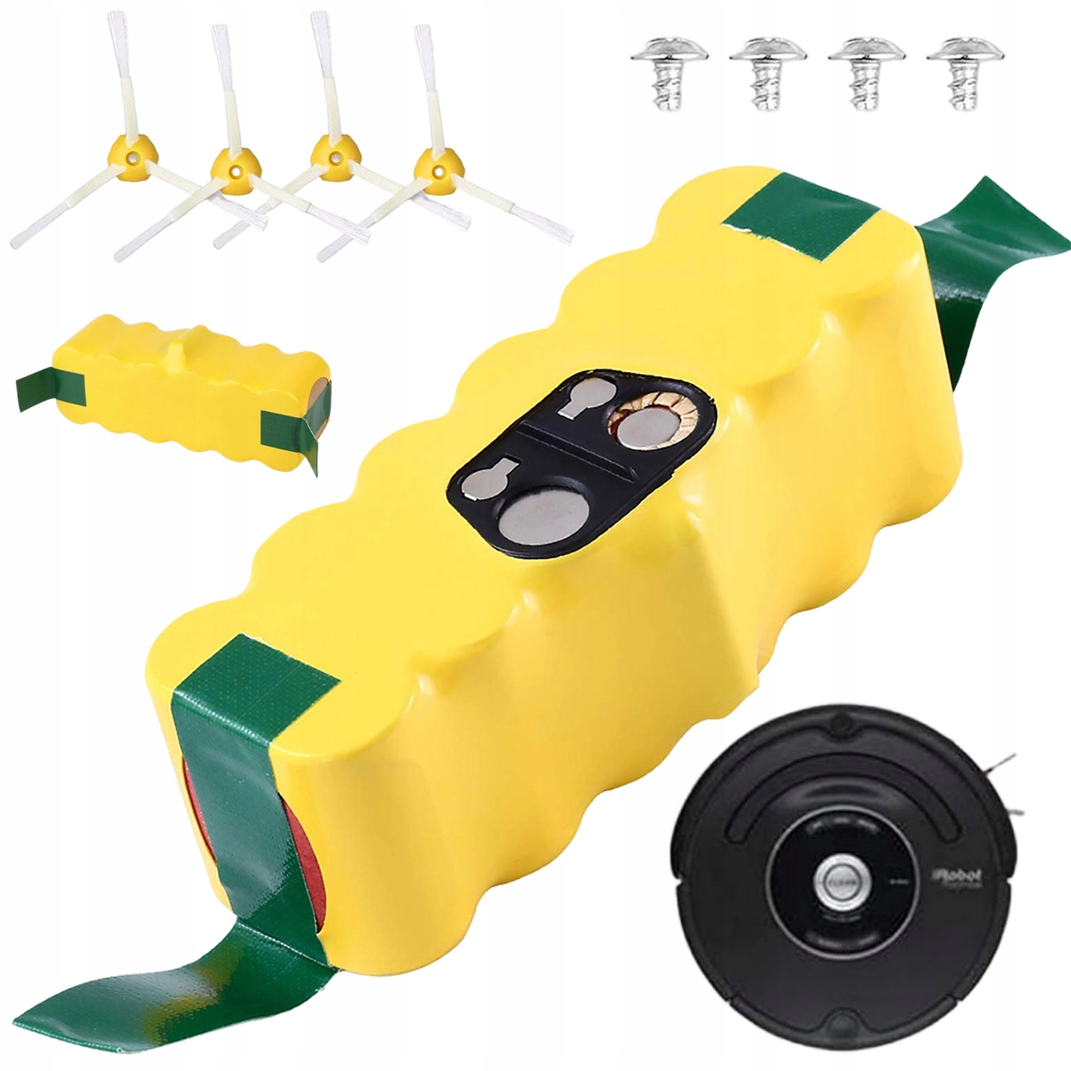 akumulátor pro iRobot Roomba 500 600 800 900 510 530 532 5000 mAh