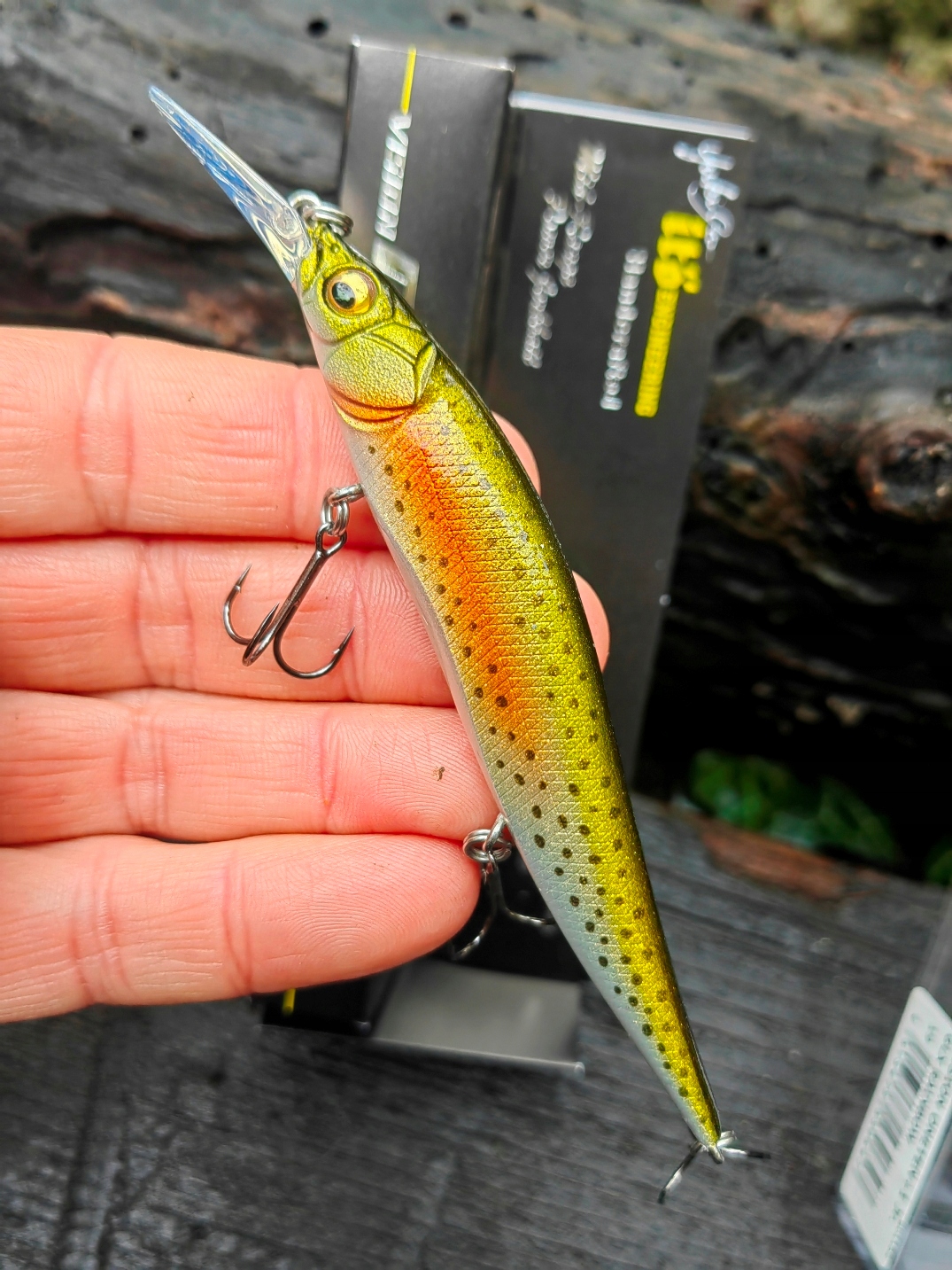 Wobler Megabass Vision Oneten JR+1 10 cm 10,5 g Japan Glx Rainbov #019