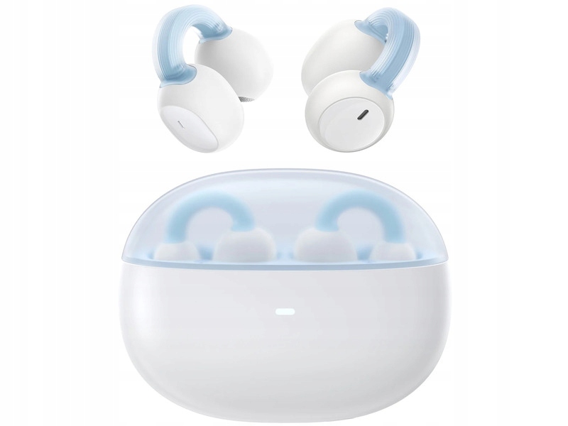 Słuchawki powietrzne Baseus AirGo 1 Ring Biały