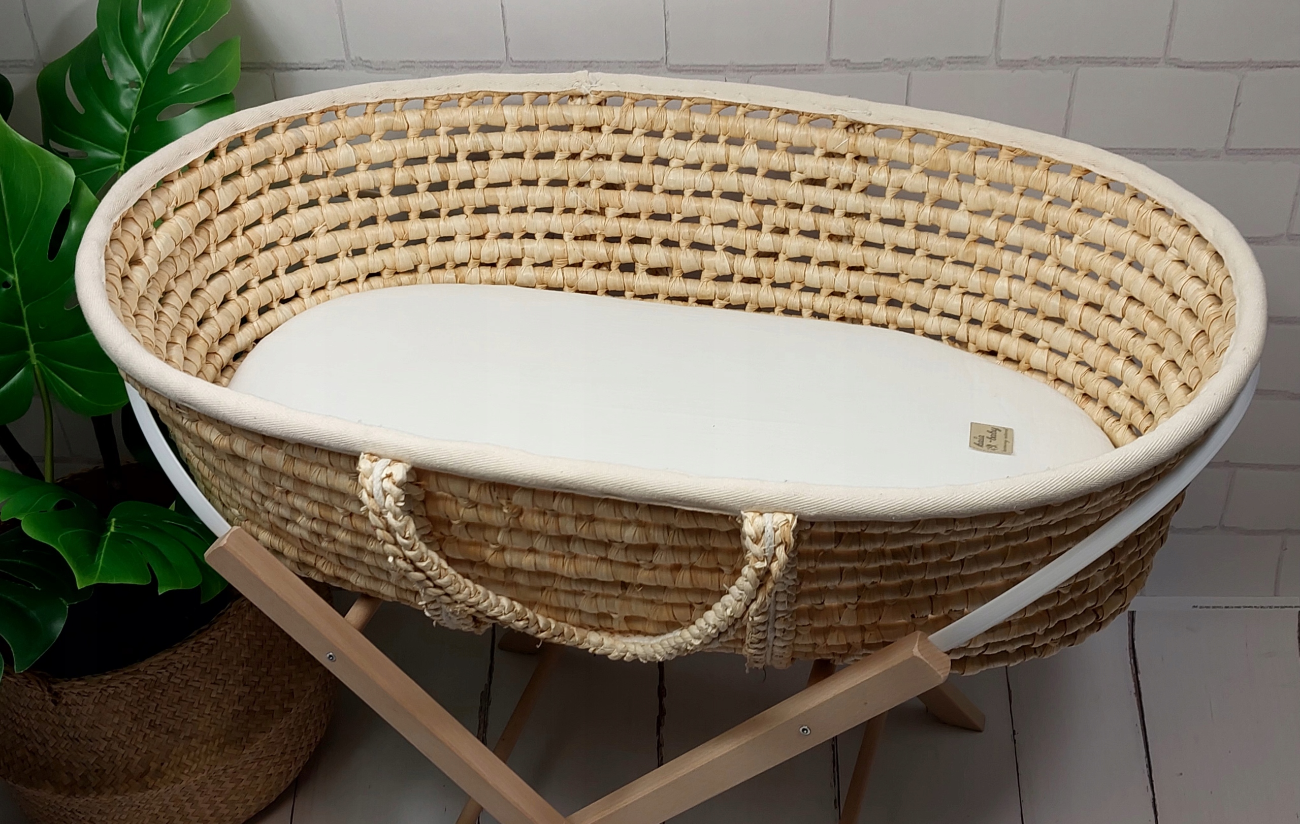 PRZEŚCIERADŁO DO WÓZKA GONDOLI MUŚLINOWE - IVORY Marka inna marka