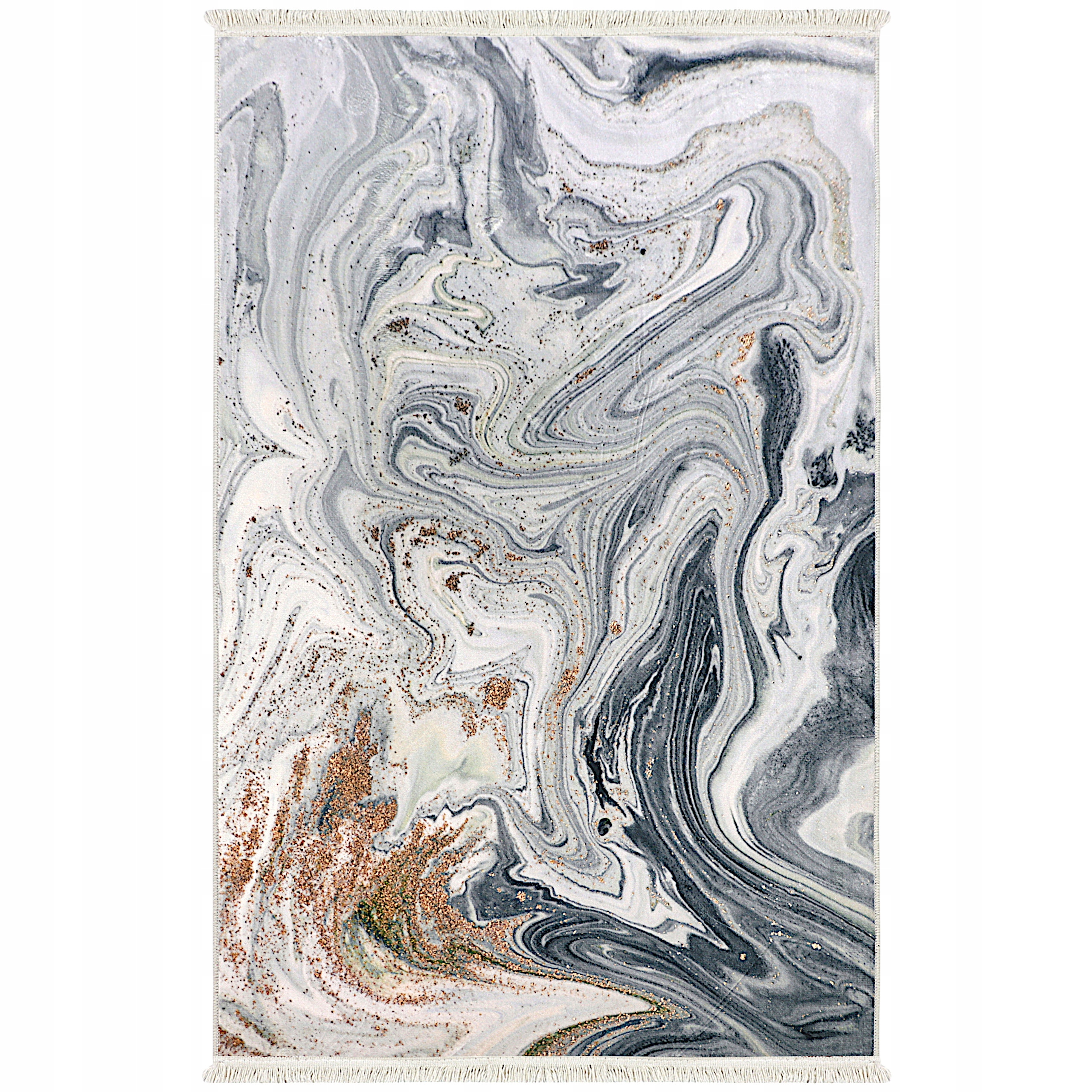 Koberec Do Obývacího Pokoje Šedý Velký 140X200, Moderní, Měkký, Módní, Protiskluzový