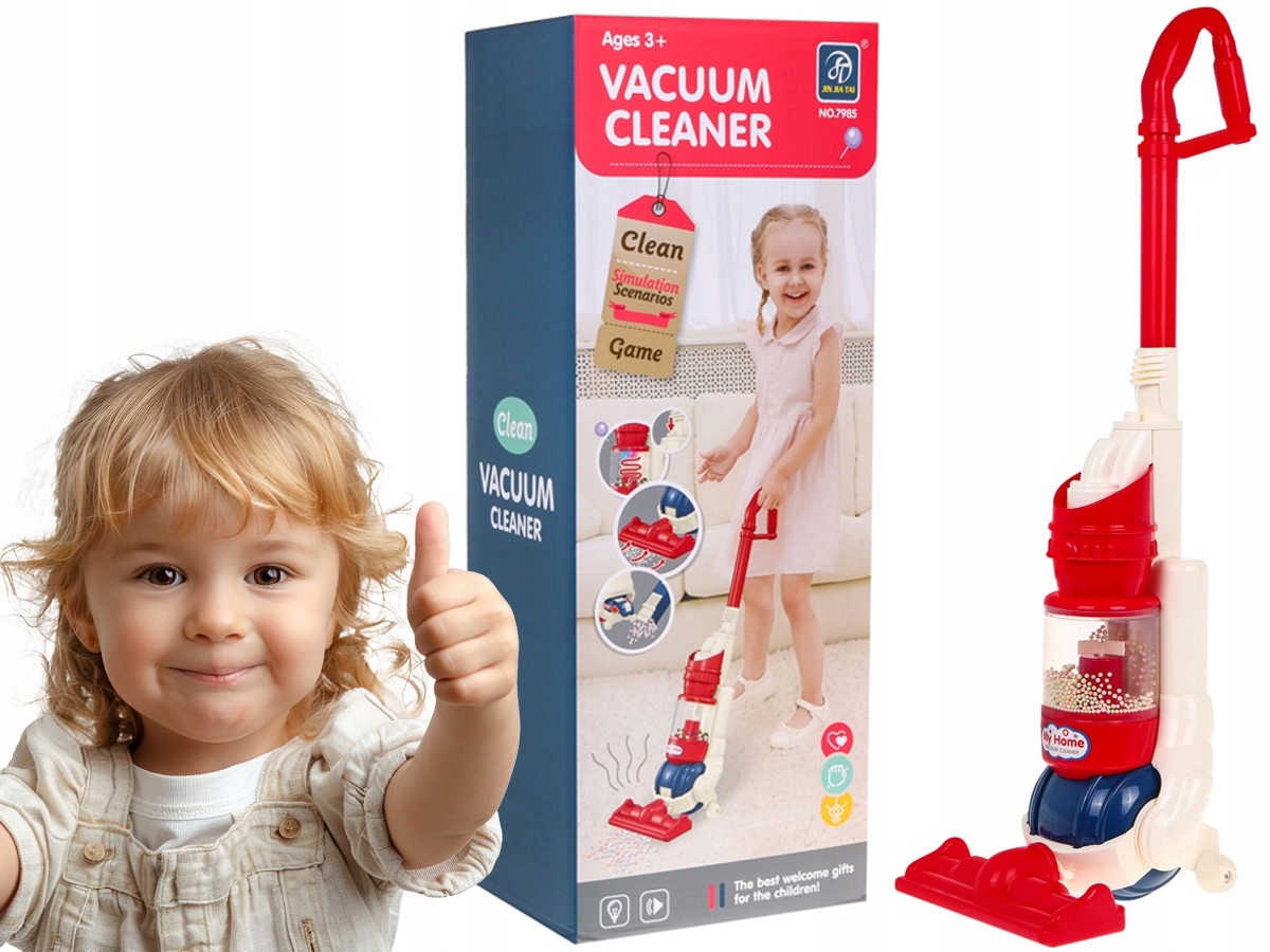 interaktywny ODKURZACZ PIONOWY dla dzieci elektroszczotka śmieci Kod producenta 5903864953800