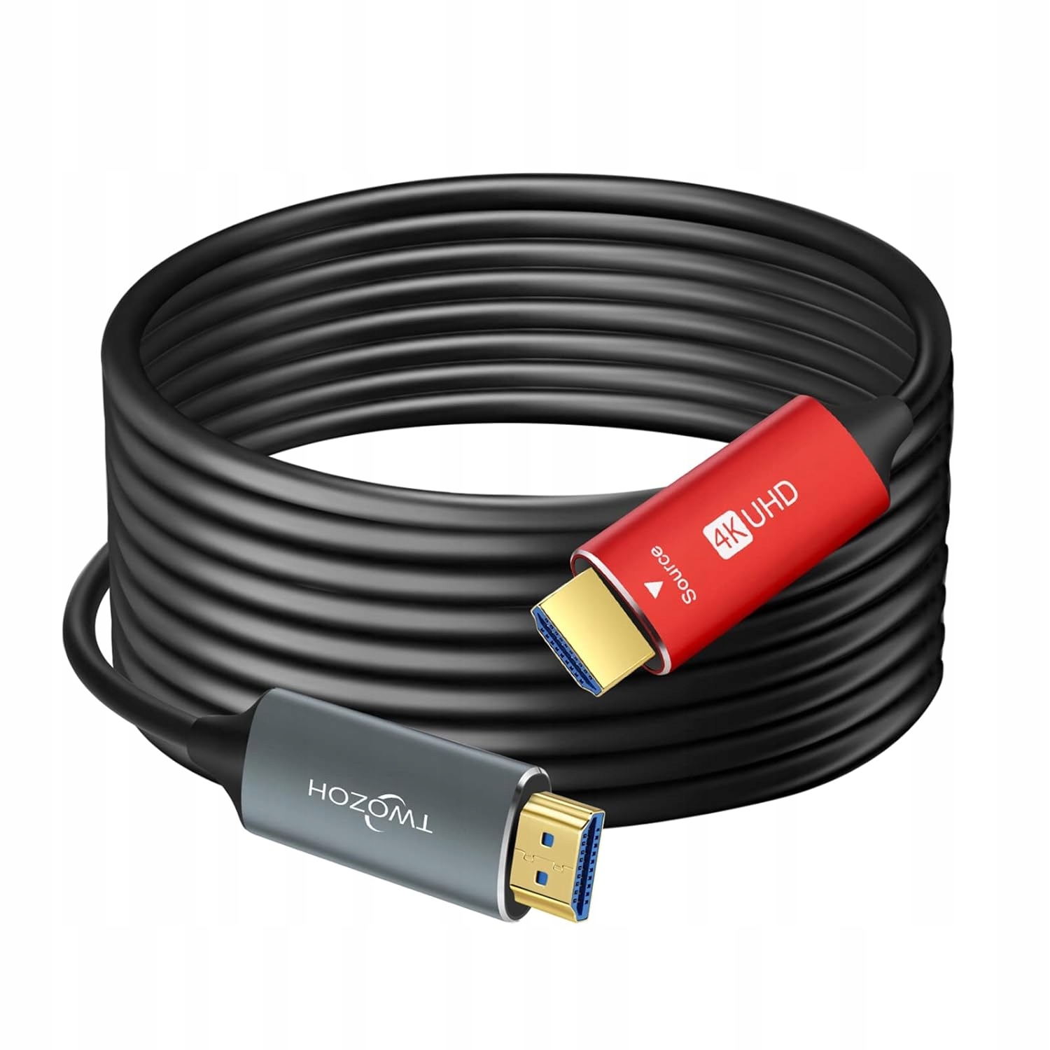 Hdmi optický kábel Twozoh 50 m 4K 60 Hz 18 Gbps