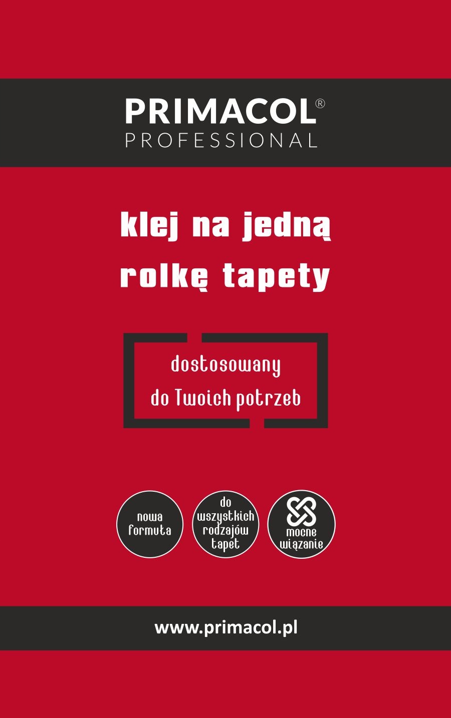 KLEJ DO TAPET NA JEDNĄ ROLKĘ