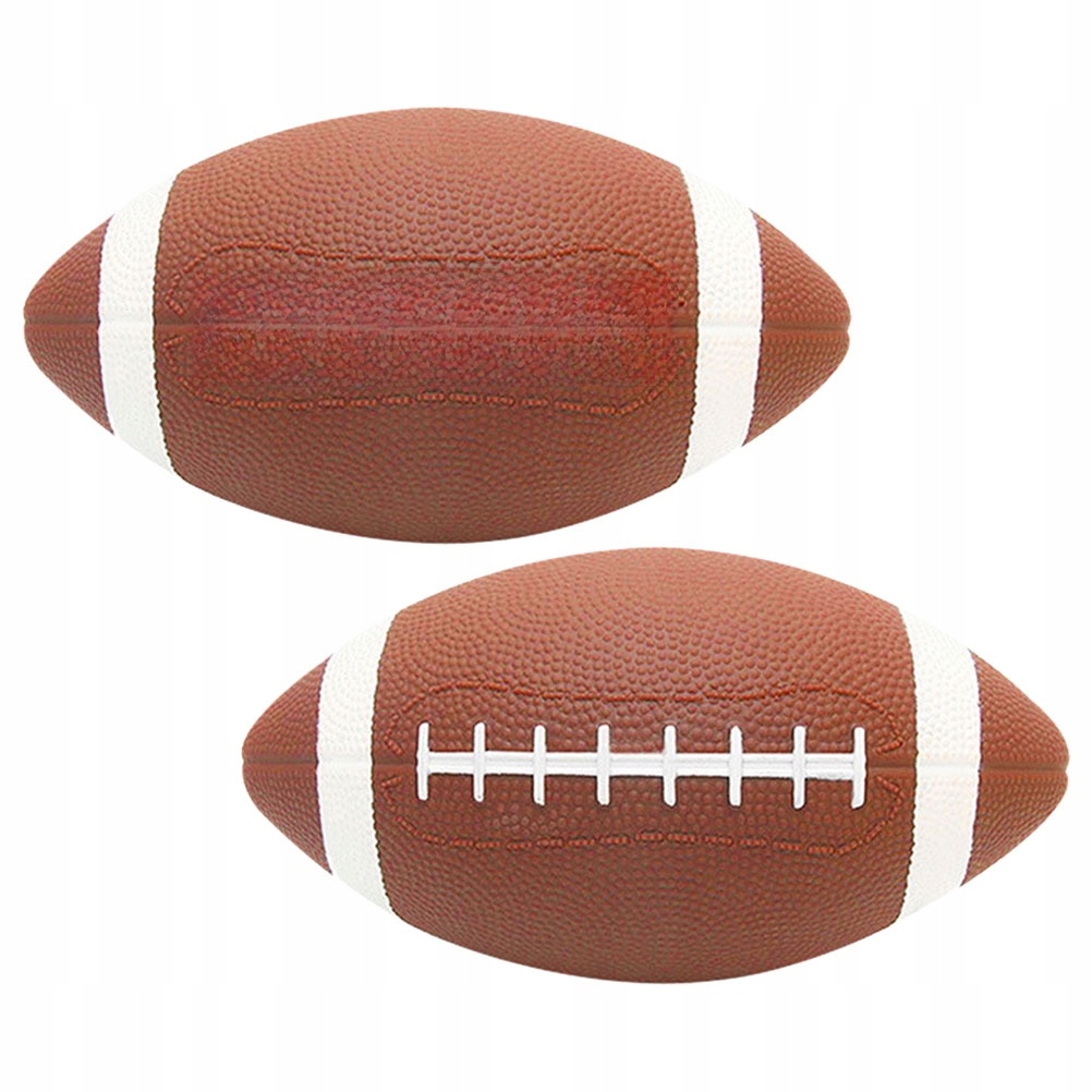 2 SZT. PROFESJONALNA PIŁKA DO RUGBY DLA DZIECI NA ZAJĘCIA SPORTOWE