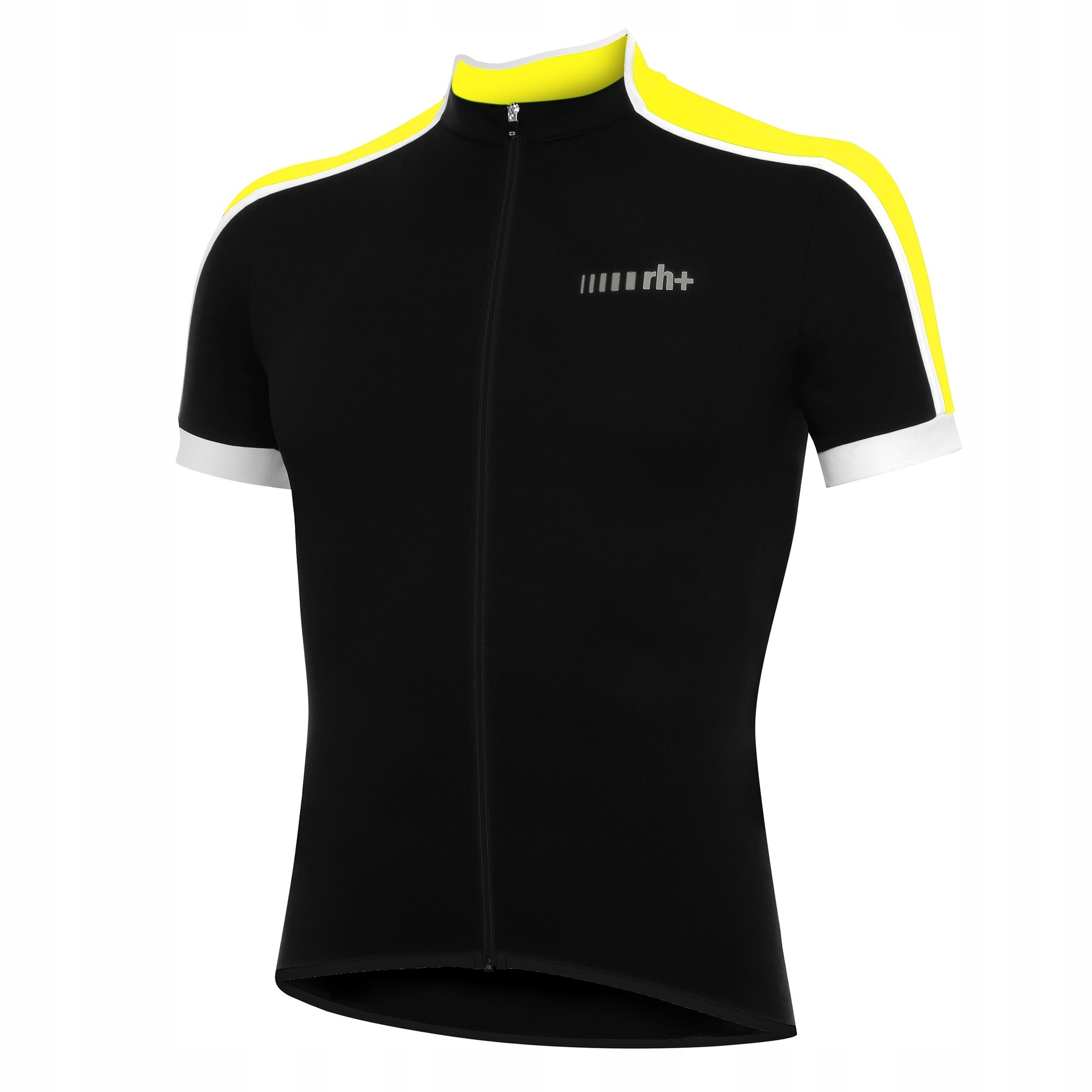 Koszulka rowerowa zeroRH+ Prime White-acid Yellow M