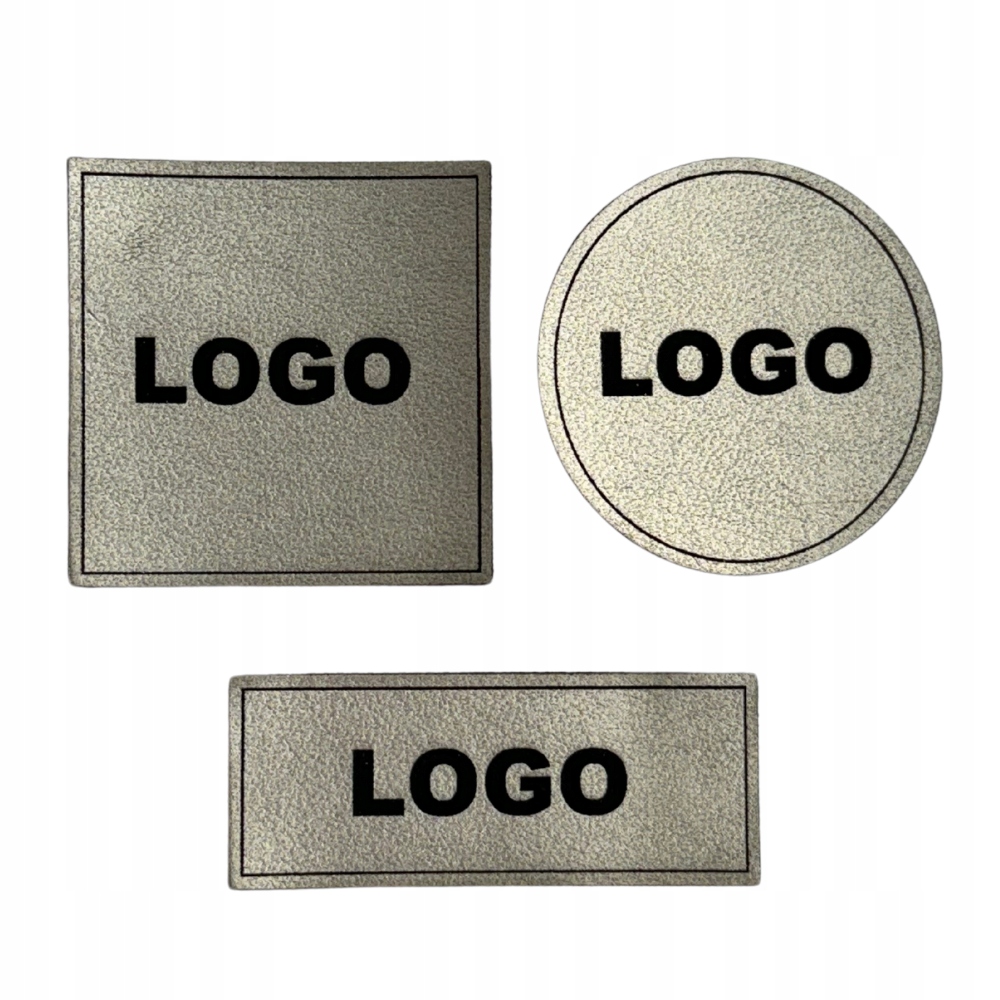 Kožené Etikety S Logem Personalizované Pro Oblečení Řemesel Čepic 100 Ks