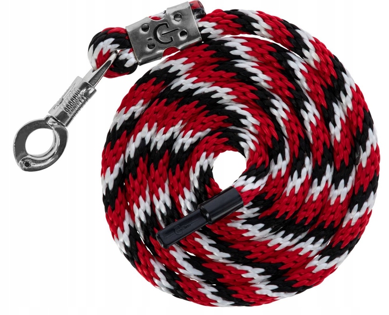 UWIĄZ DLA KONIA MUSTANG BEZPIECZNY KARABIŃCZYK 200CM COVALLIERO