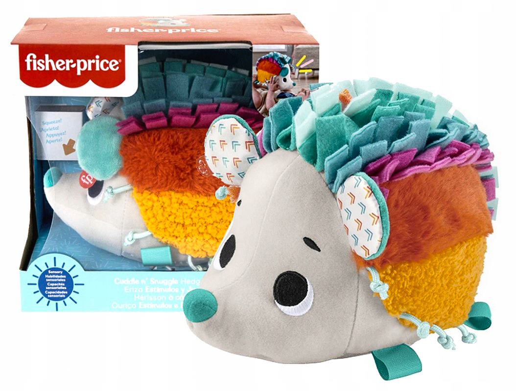 

Fisher Price Kolorowy Jeż Zabawka Sensoryczna