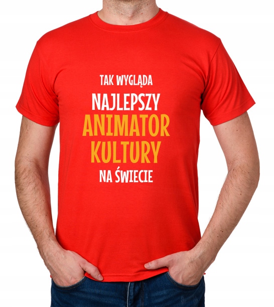 

koszulka Najlepszy Animator Kultury prezent