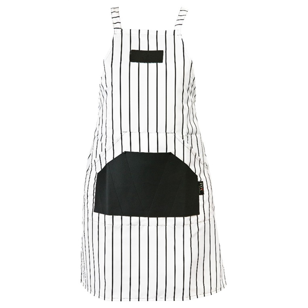 Fox Barber Expert Kadeřnická Zástěra Bílá S Pruhy
