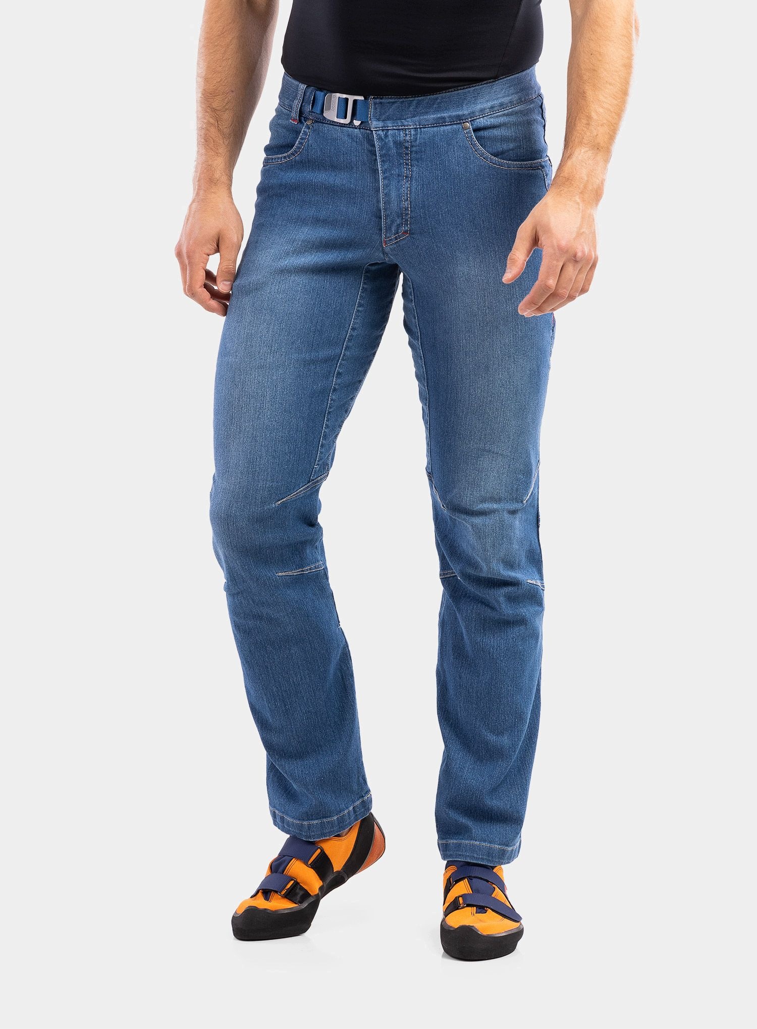 Spodnie wspinaczkowe Ocun Hurrikan Jeans middle blue S