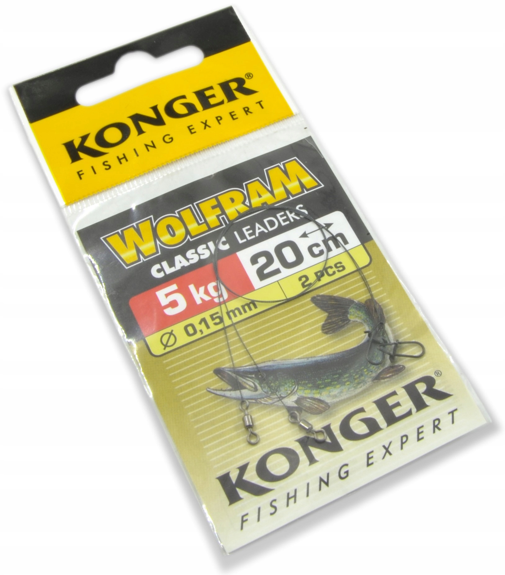 

Przypon Przypony Wolfram Konger [20cm/5kg] 2SZT