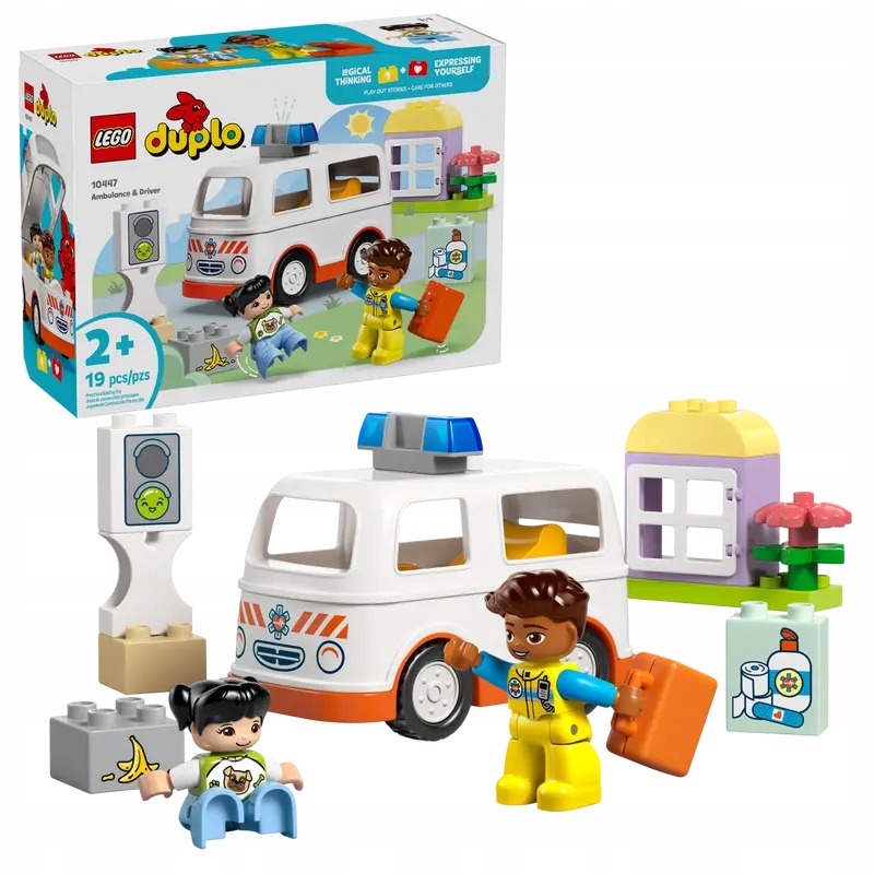 LEGO DUPLO TOWN 10447 Mentőautó sofőrrel