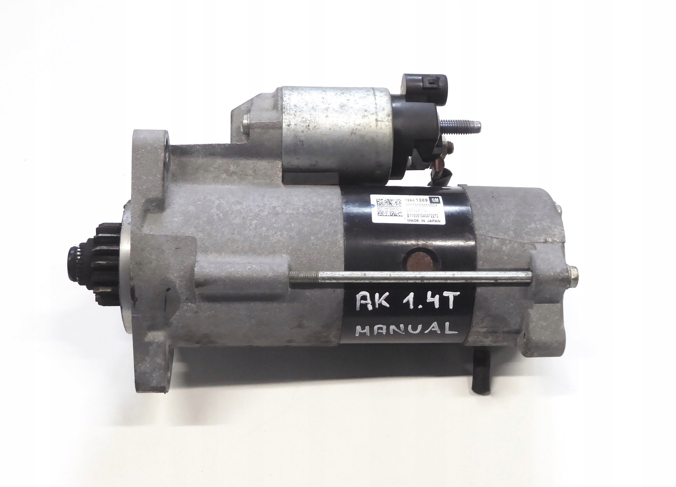 starter OPEL ASTRA K 1.4 TURBO